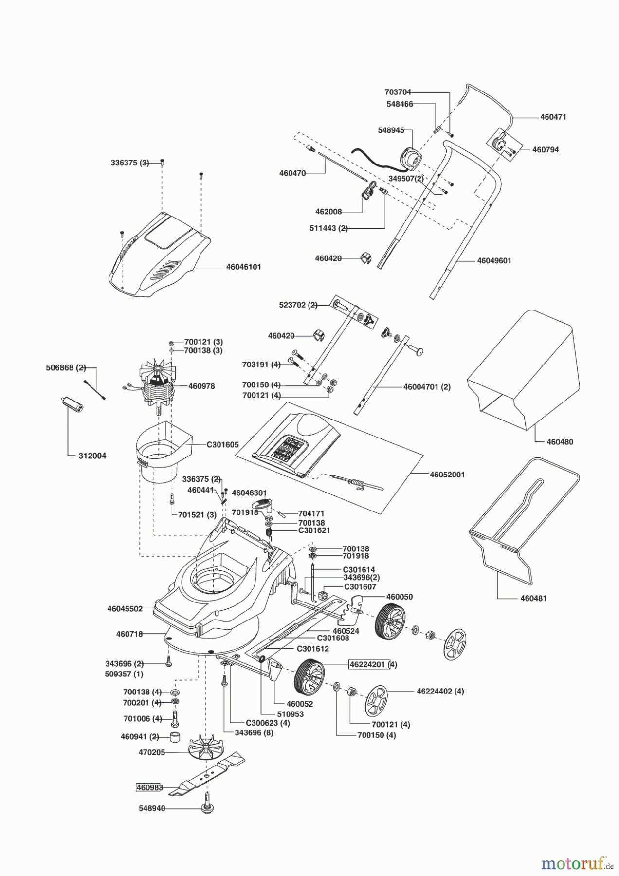 AL-KO Gartentechnik Elektrorasenmäher 42 E New-Tec 11/2008 Seite 1