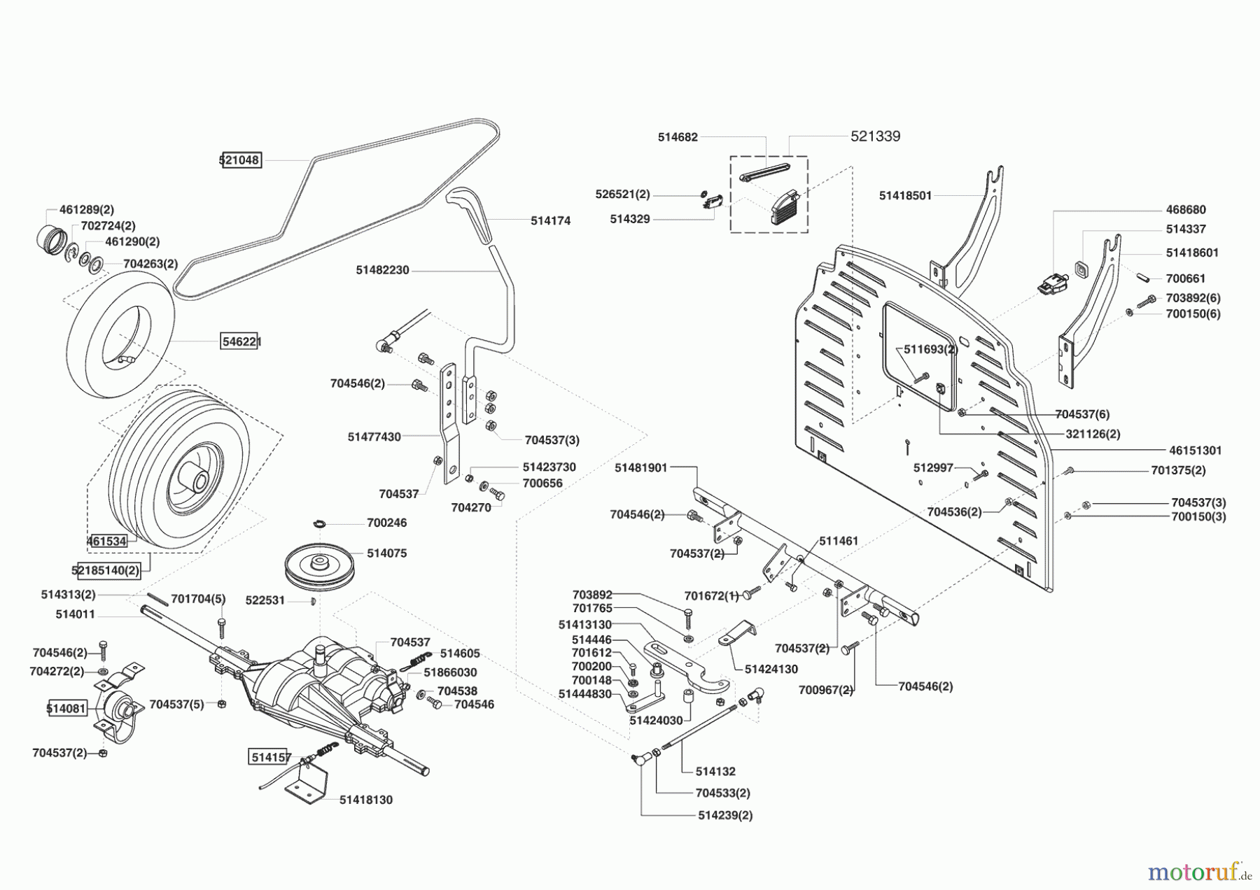 AL-KO Gartentechnik Rasentraktor COMFORT T950 11/2008 - 02/2009 Seite 3