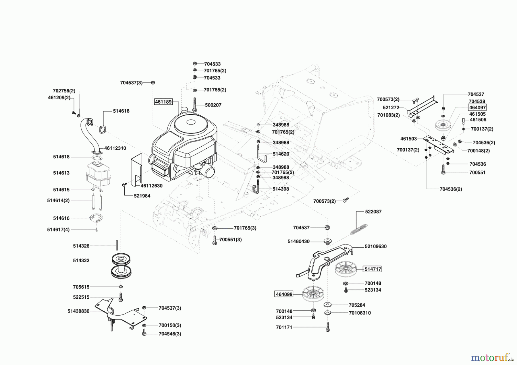 AL-KO Gartentechnik Rasentraktor T13-85 HD LUX HVC 11/2008 - 02/2011 Seite 4
