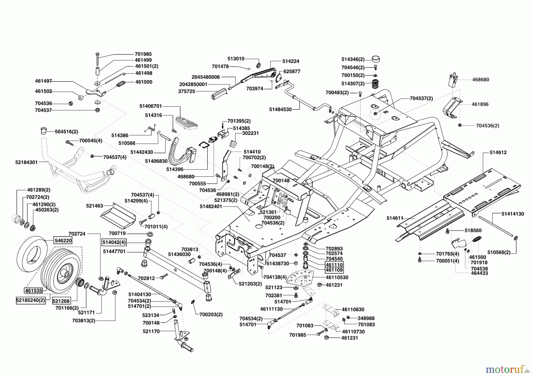 AL-KO Gartentechnik Rasentraktor T13-102 HD LUX HVC 11/2008 - 02/2009 Seite 2