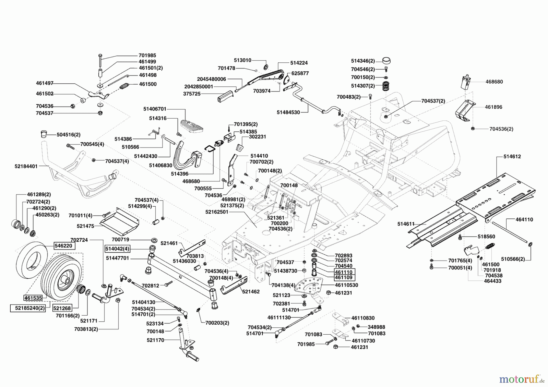 AL-KO Gartentechnik Rasentraktor T18-102 HDE LUX HVC 11/2008 - 02/2009 Seite 2