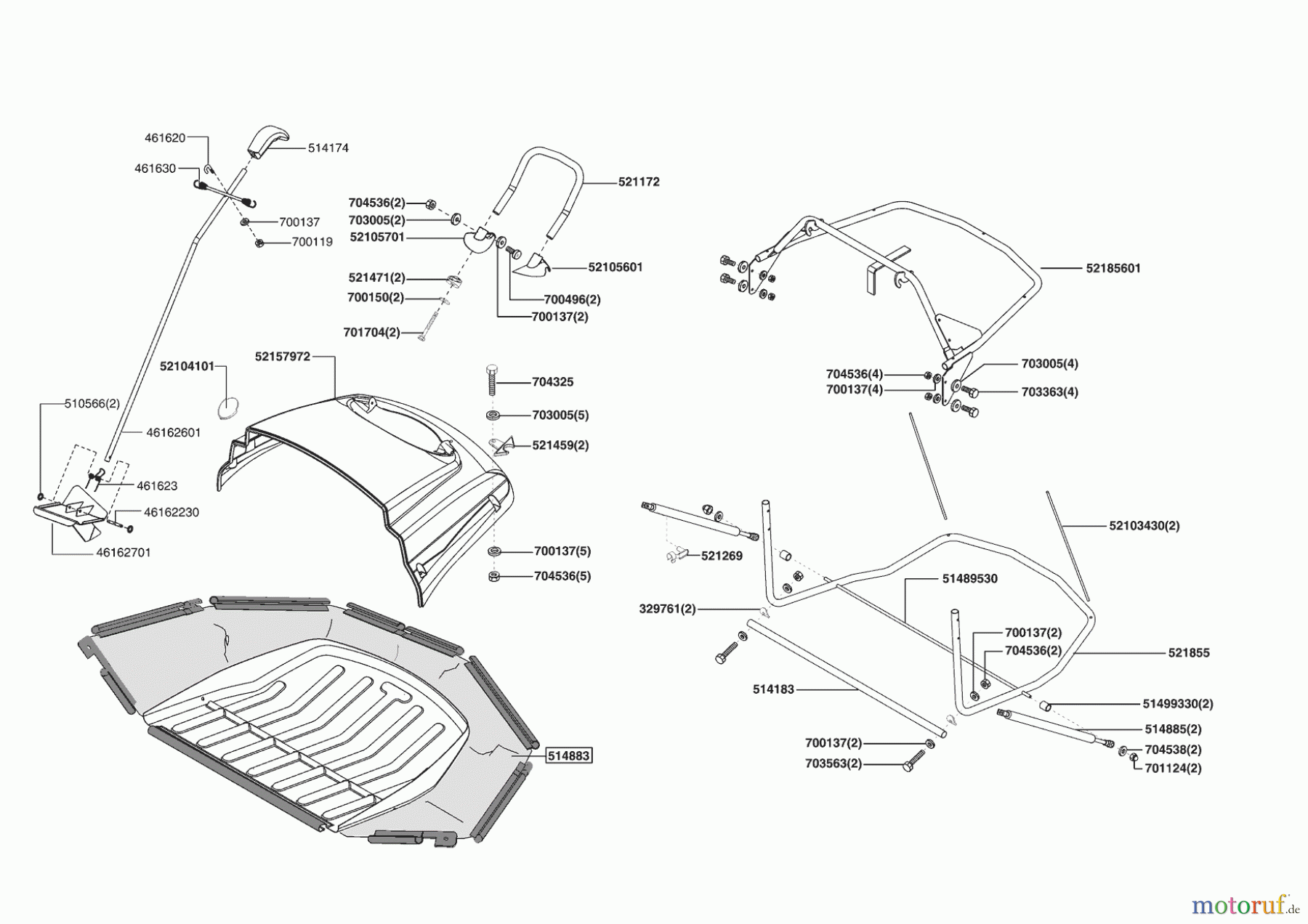 AL-KO Gartentechnik Rasentraktor T18-102 HD MASPORT Seite 7