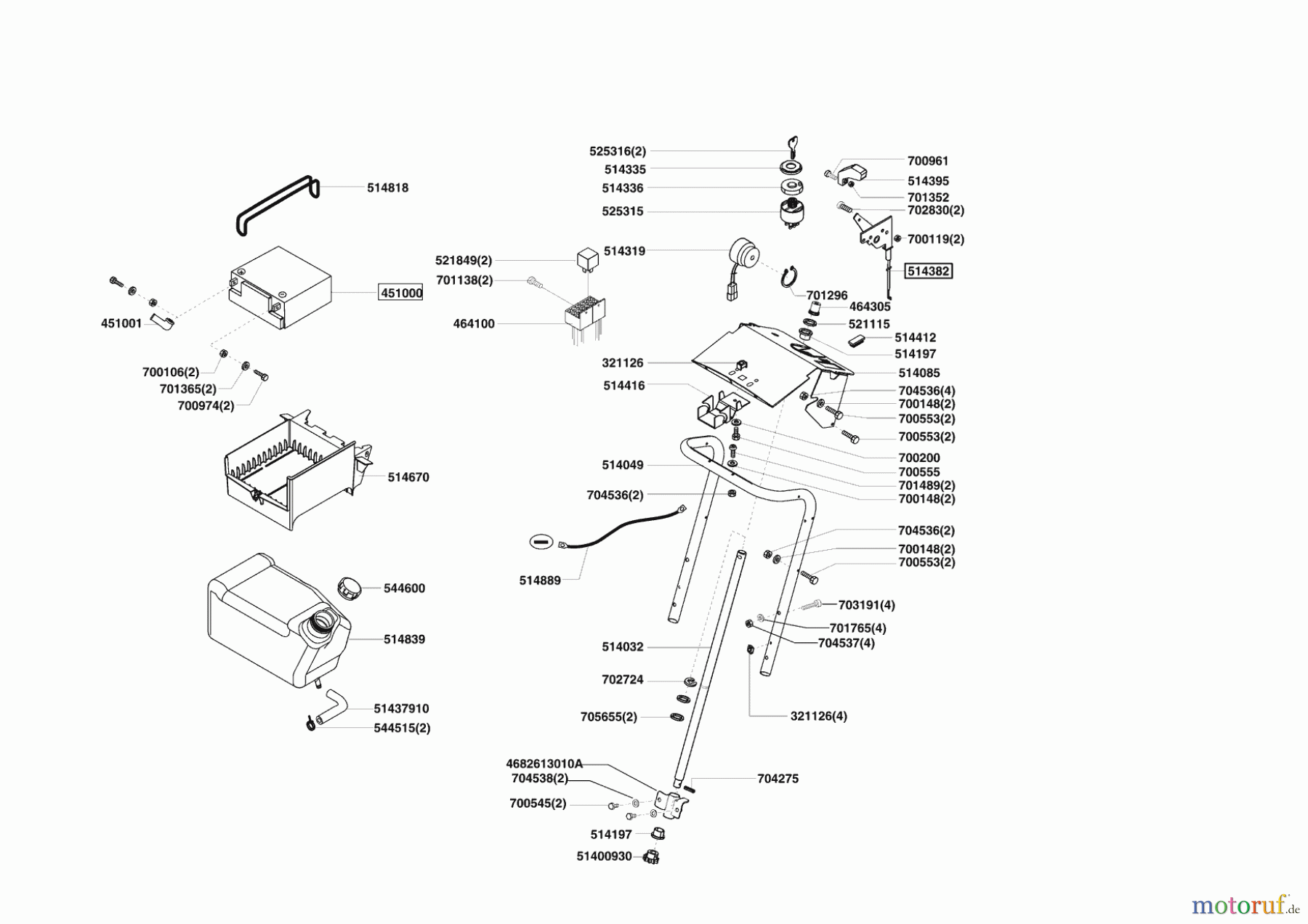AL-KO Gartentechnik Rasentraktor COMFORT T1000 HD V2 11/2008 - 03/2009 Seite 8
