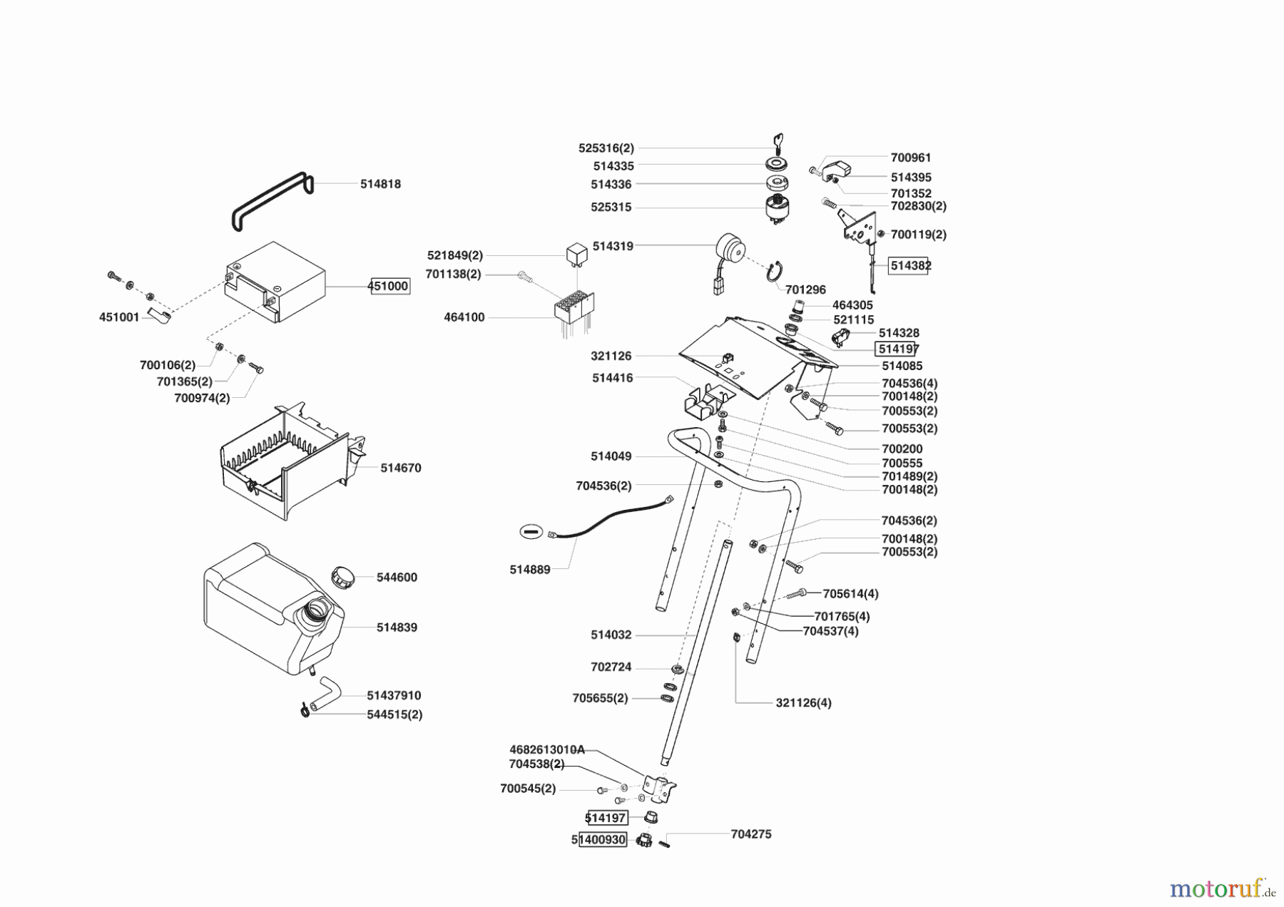 Powerline Gartentechnik Rasentraktor T 15-102 HD (F) 12/2008 - 03/2009 Seite 8