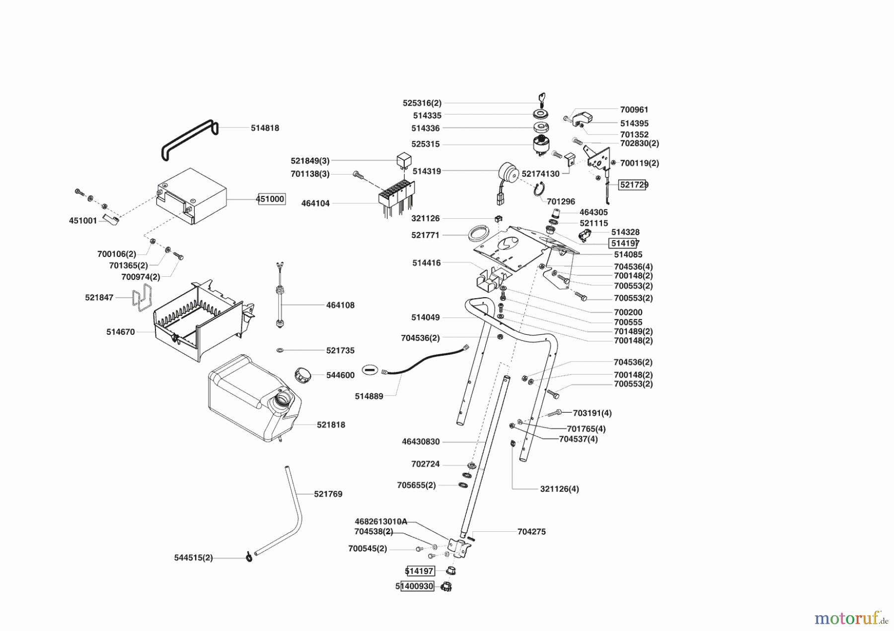 Concord Gartentechnik Rasentraktor T20-102 HDE Seite 6