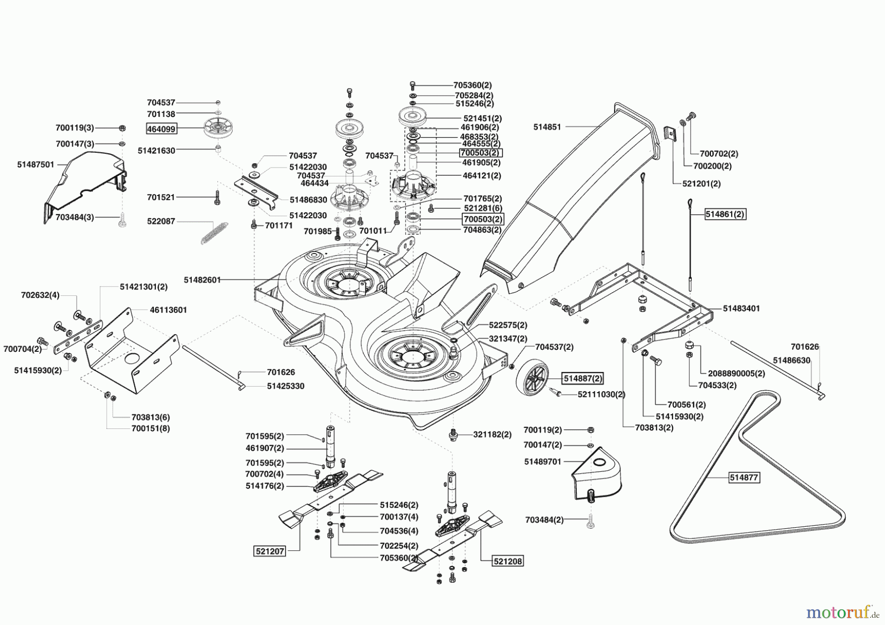 AL-KO Gartentechnik Rasentraktor T18-102 HDE Lux HVC 02/2009 - 11/2009 Seite 5