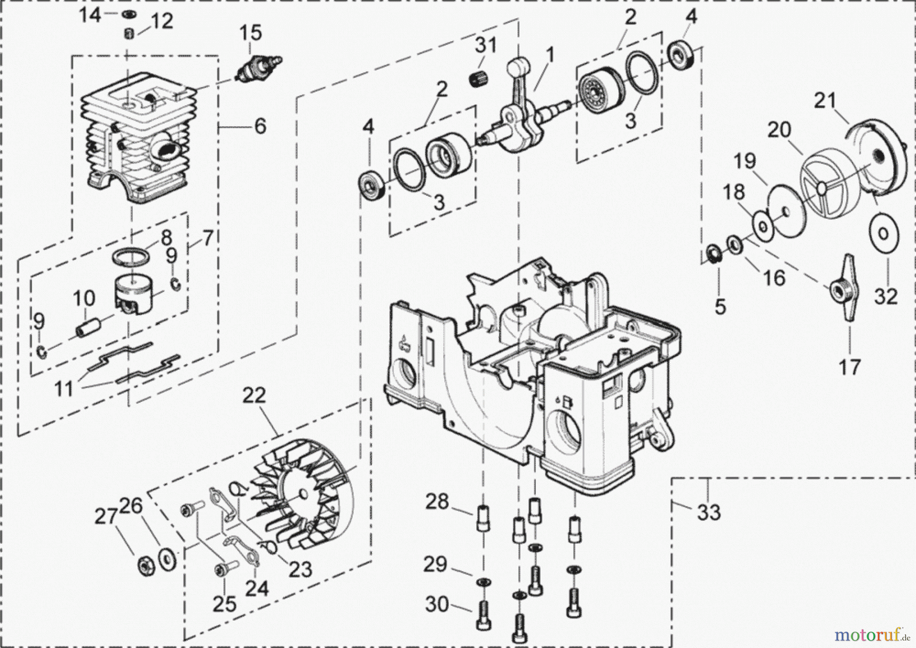  Solo by AL-KO Gartentechnik Kettensägen 643 IP S.Nr. 6112->; 022009 Druck 9 643 703 02/2009 [SN: S.Nr. 6112->; 022009 Druck 9 643 703] - 02/2011 [SN: S.Nr. 13001->; 022011 Druck 9 643 704] Seite 1