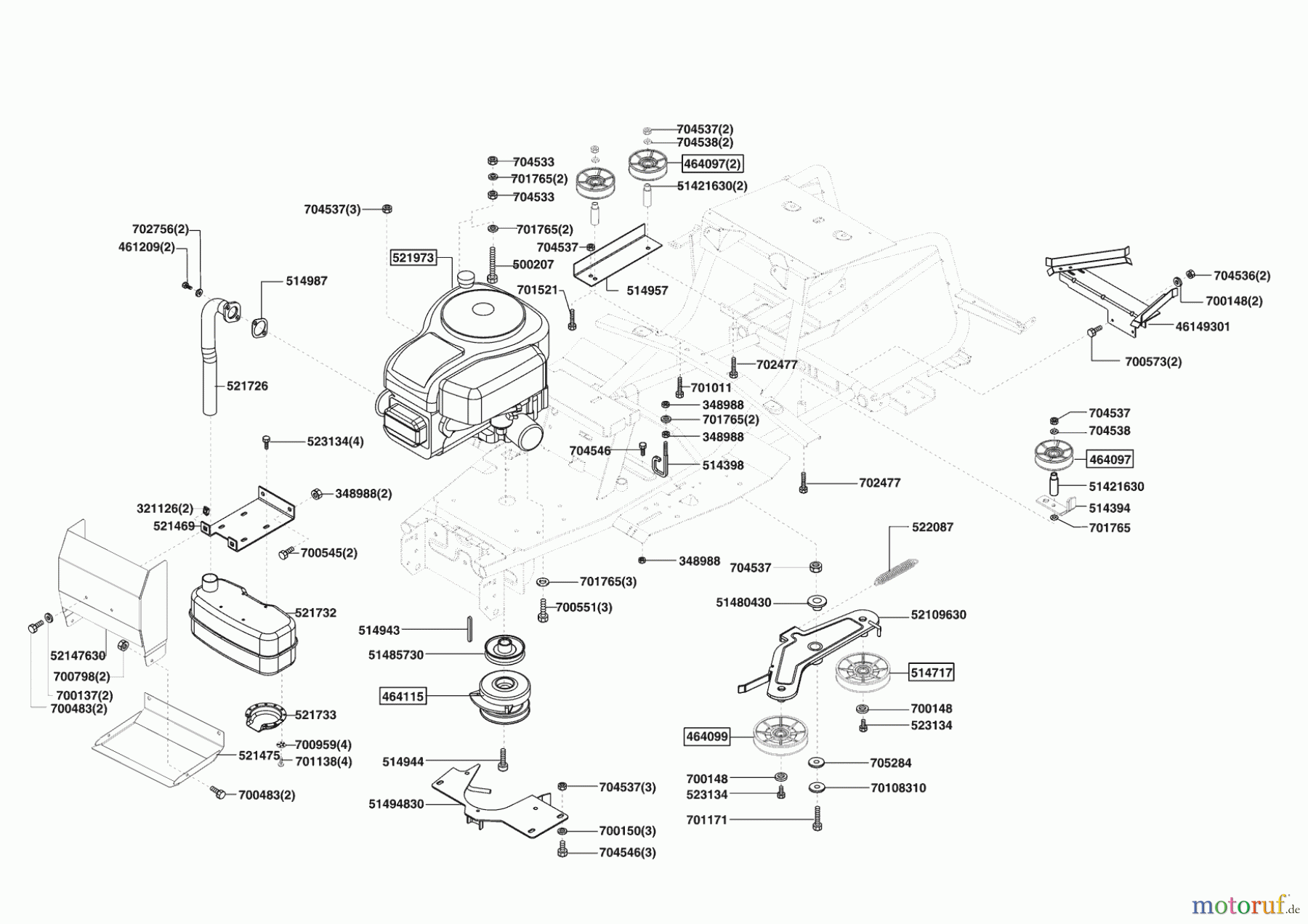 Grüne Welle Gartentechnik Rasentraktor 102-175 H ab 03/2009 Seite 4