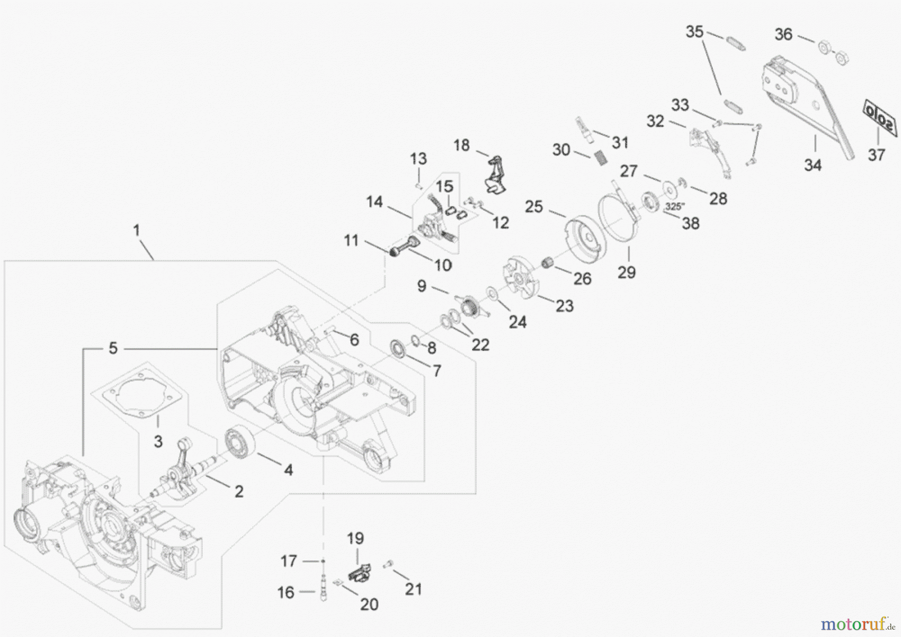  Solo by AL-KO Gartentechnik Kettensägen 644 ET 032009 Druck 9 644 711 03/2009 [SN: ET 032009 Druck 9 644 711] - 09/2009 [SN: S.Nr. 3292->; 092009 Druck 9 644 712] Seite 3