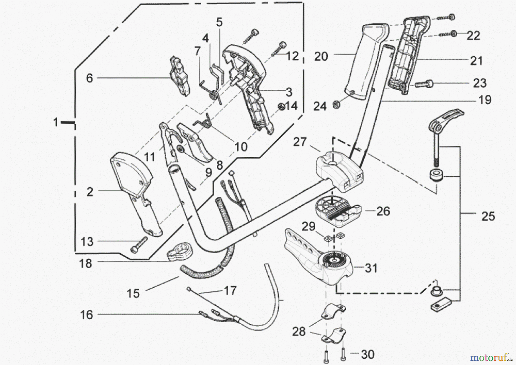  Solo by AL-KO Gartentechnik Motorsensen 109B ET 042009  Druck 9 109 750 04/2009 [SN: ET 042009  Druck 9 109 750] - 05/2011 [SN: S.Nr. 6613->; 052011 Druck 9 109 751] Seite 7