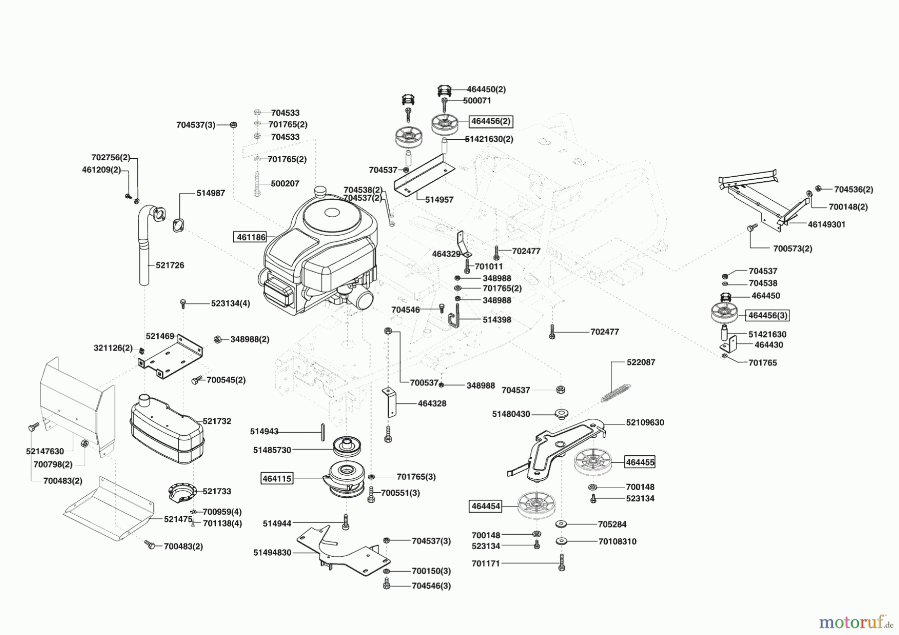 AL-KO Gartentechnik Rasentraktor T15-102 SPH-E ab 01/2010 Seite 4