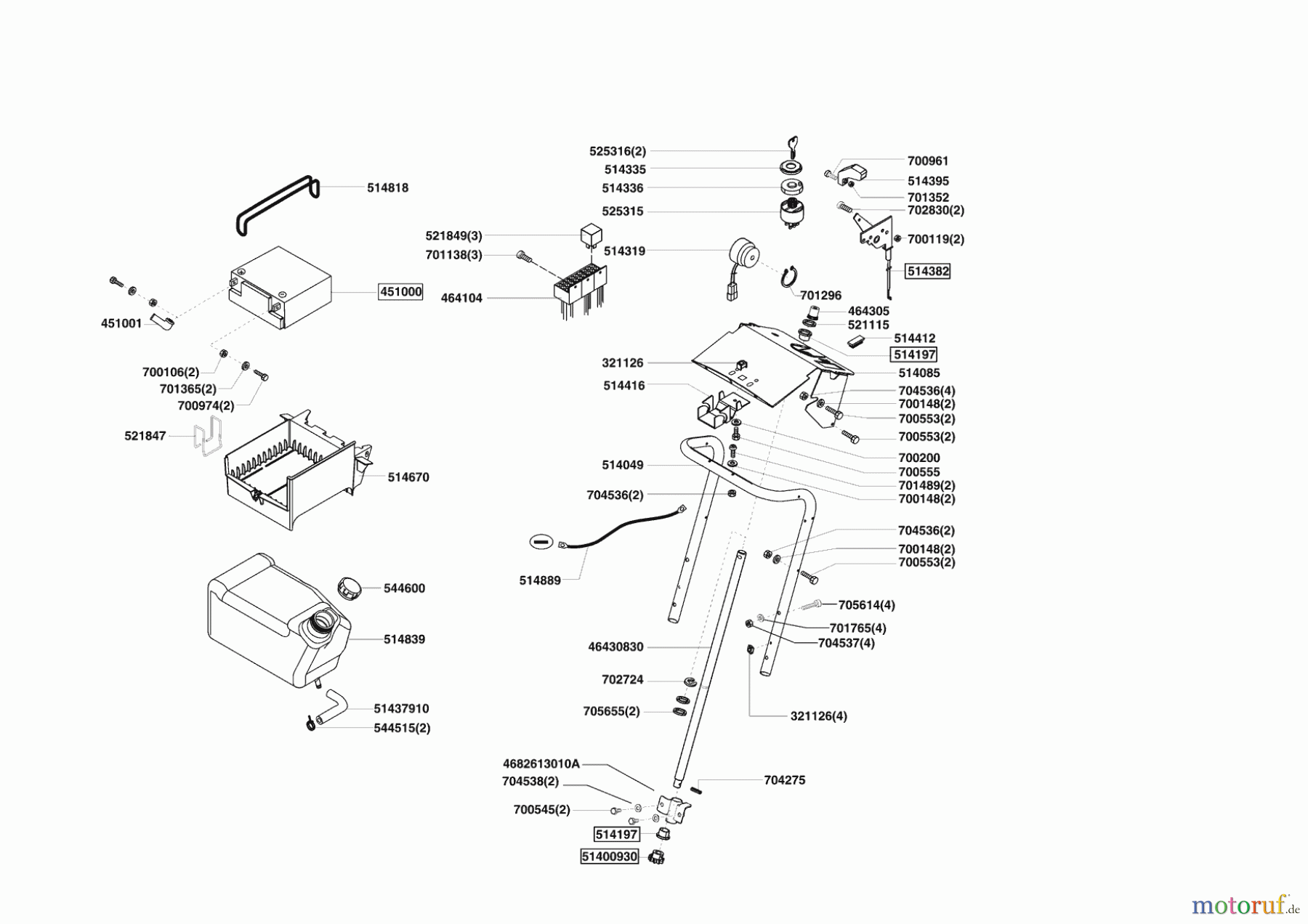 AL-KO Gartentechnik Rasentraktor T15-102 SPH-E ab 01/2010 Seite 8