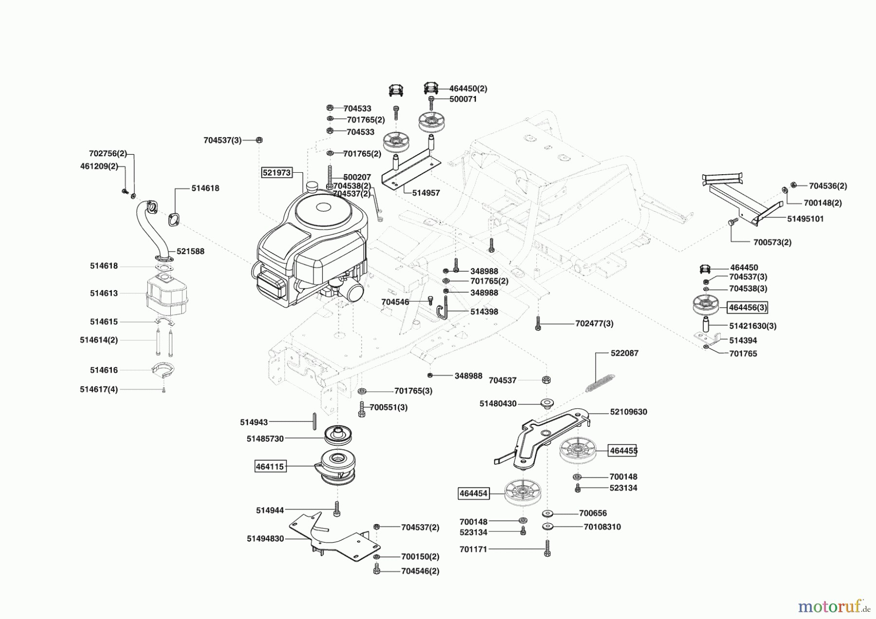 AL-KO Gartentechnik Rasentraktor VT 1000 ab 01/2010 Seite 4