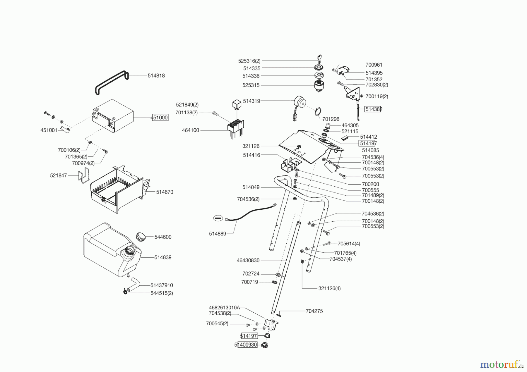 Powerline Gartentechnik Rasentraktor T 13-92 HD EDITION Seite 8