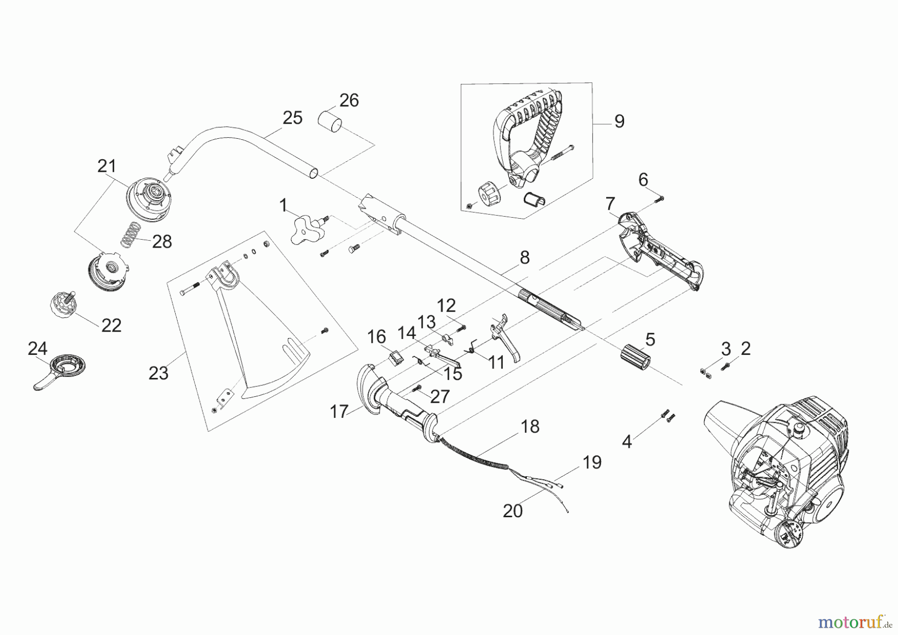 AL-KO Gartentechnik Motorsensen BC 250 ab 10/2010 Seite 1