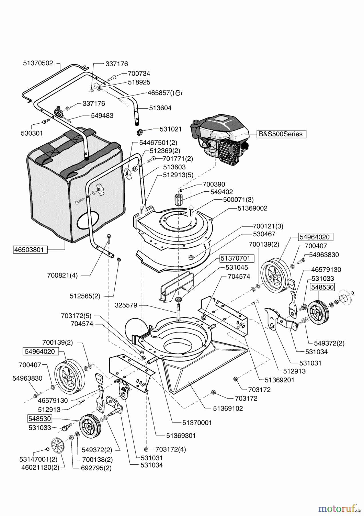 Powerline Gartentechnik Laubsauger 750 B 10/2010 - 12/2011 Seite 1