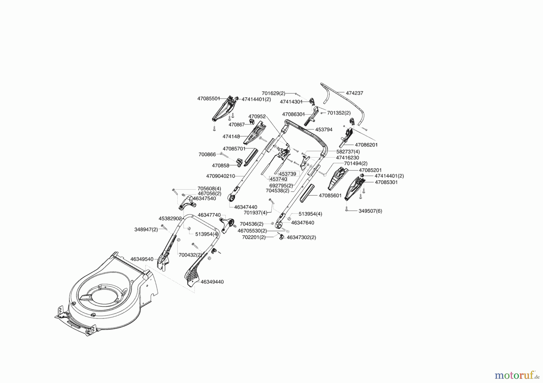Powerline Gartentechnik Benzinrasenmäher 4200 B 01/2011 - 02/2011 Seite 2