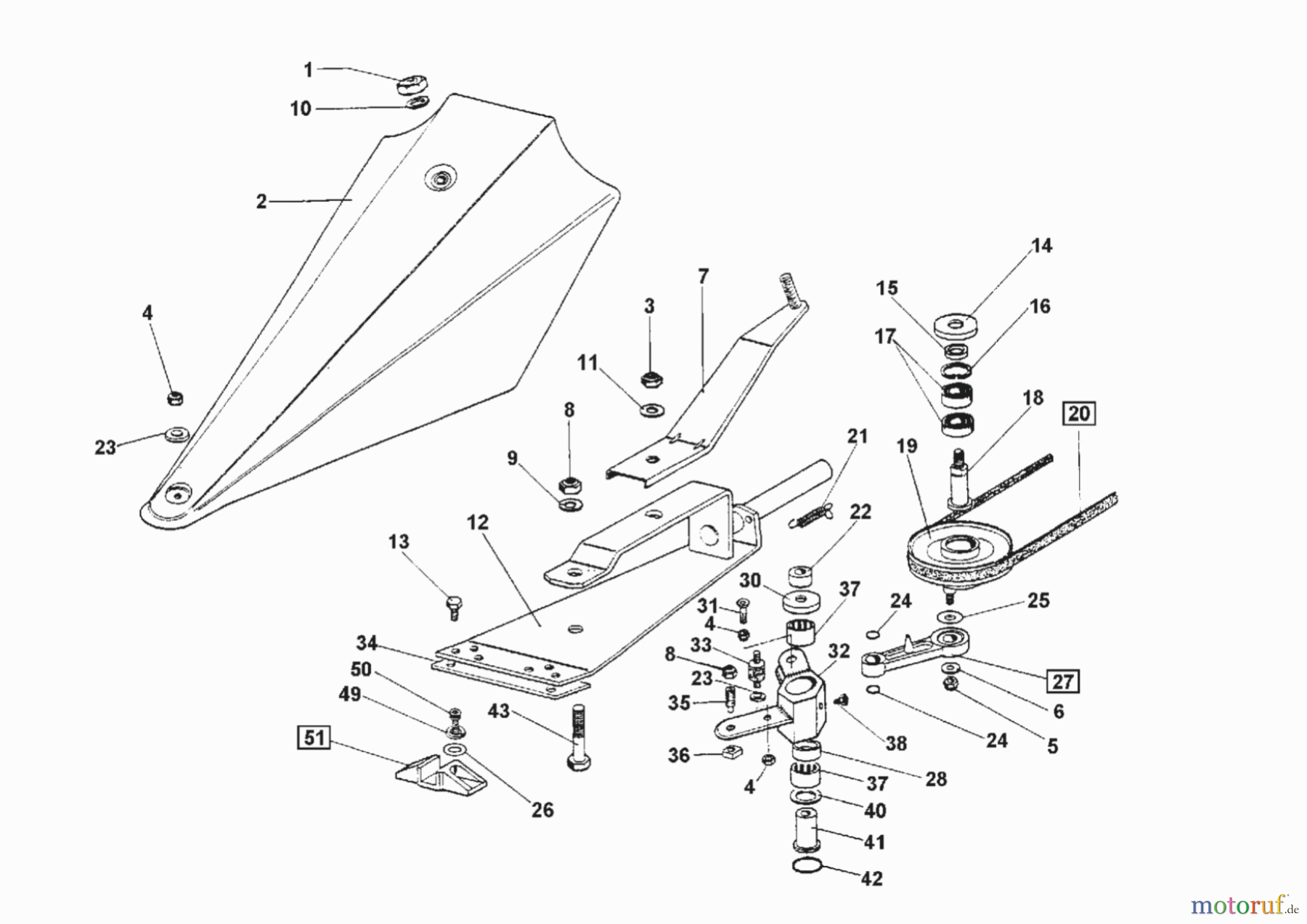 Powerline Gartentechnik Balkenmäher BM 5001 R inkl. Mähbalken Seite 3