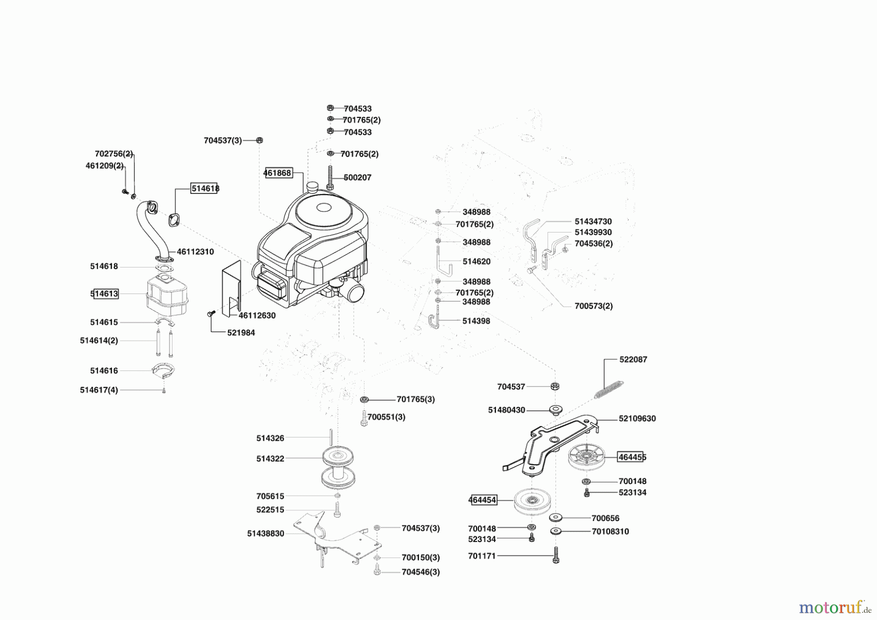 AL-KO Gartentechnik Rasentraktor Comfort T750 ab 02/2011 Seite 4