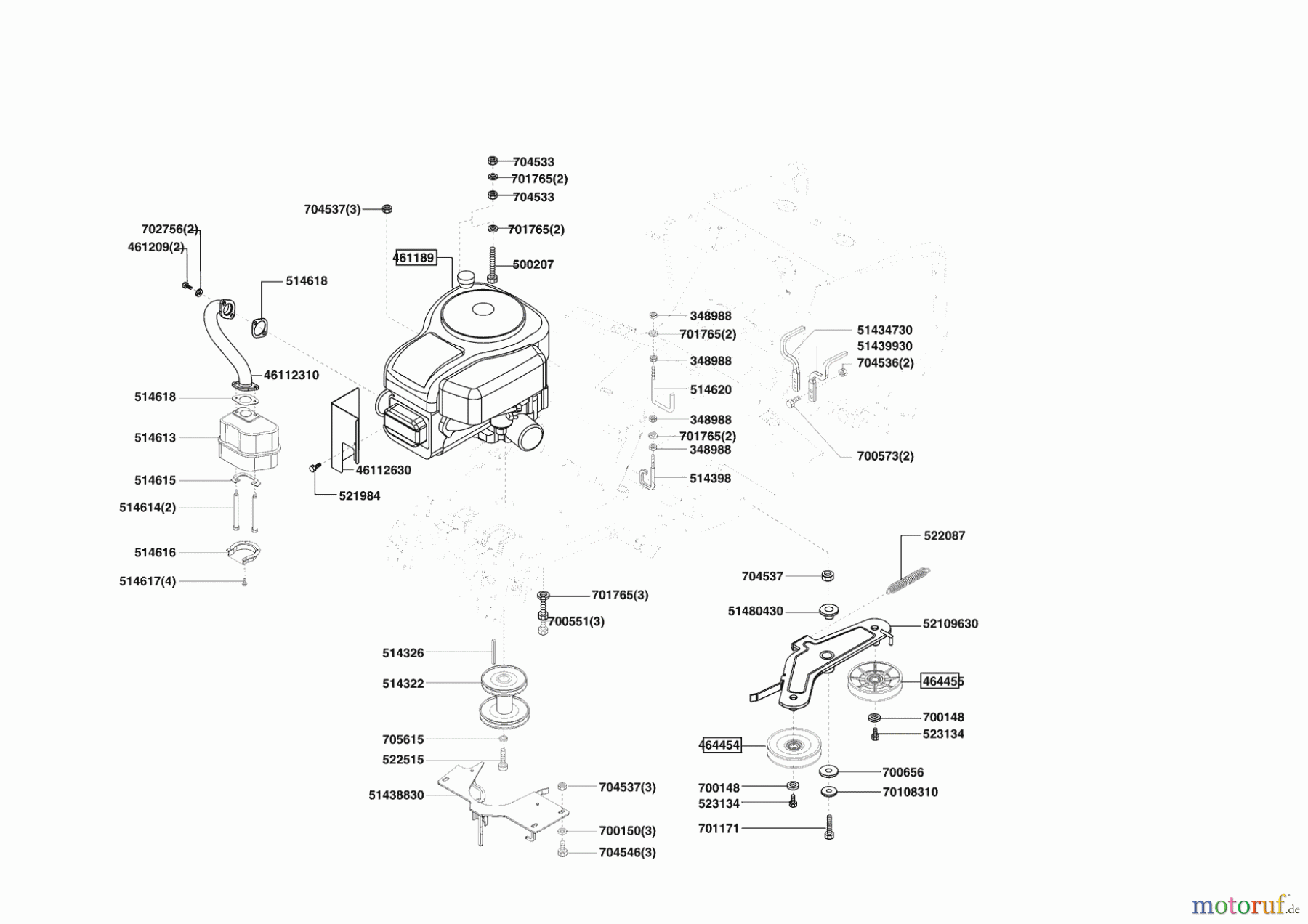 AL-KO Gartentechnik Rasentraktor T 13-74 LUX HVC B+S 02/2011 - 07/2012 Seite 4