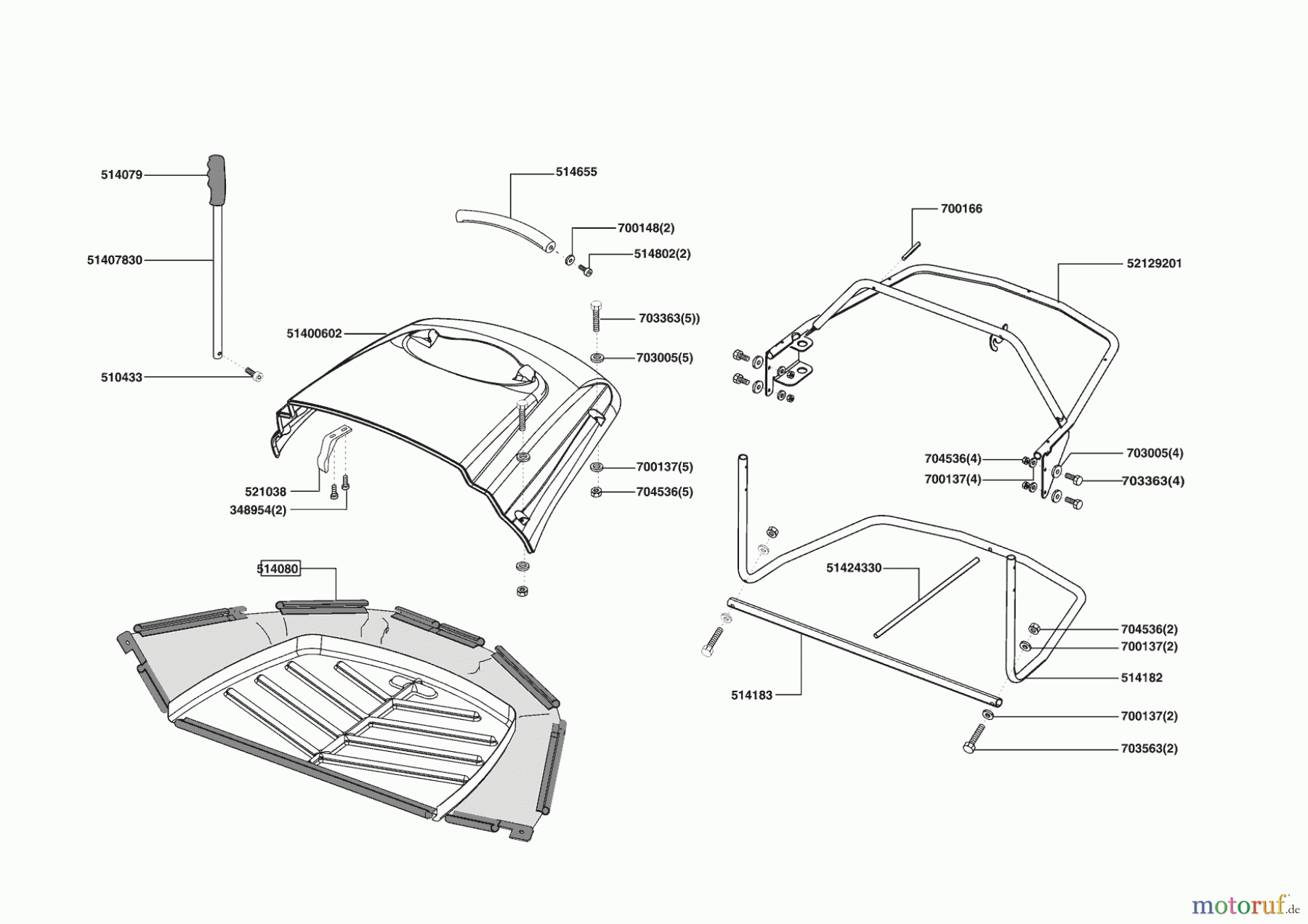 AL-KO Gartentechnik Rasentraktor T 13-74 LUX HVC B+S 02/2011 - 07/2012 Seite 7