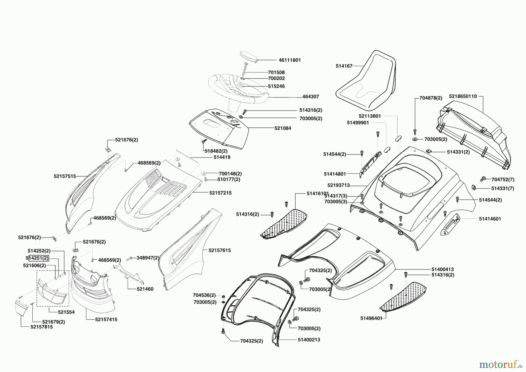  AL-KO Gartentechnik Rasentraktor T 13-82 SA Marina  02/2011 - 07/2012 Seite 1