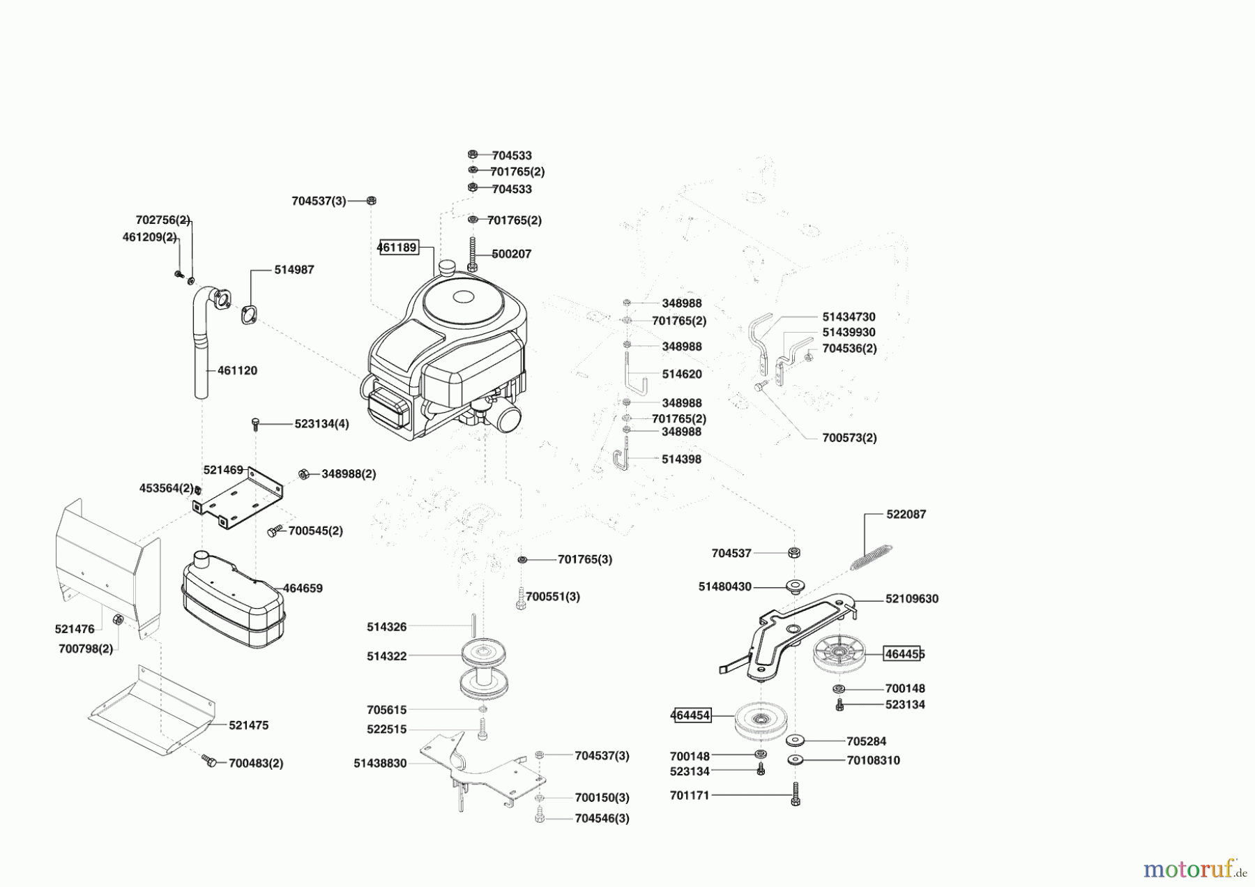  AL-KO Gartentechnik Rasentraktor T 13-82 SA Marina  02/2011 - 07/2012 Seite 4