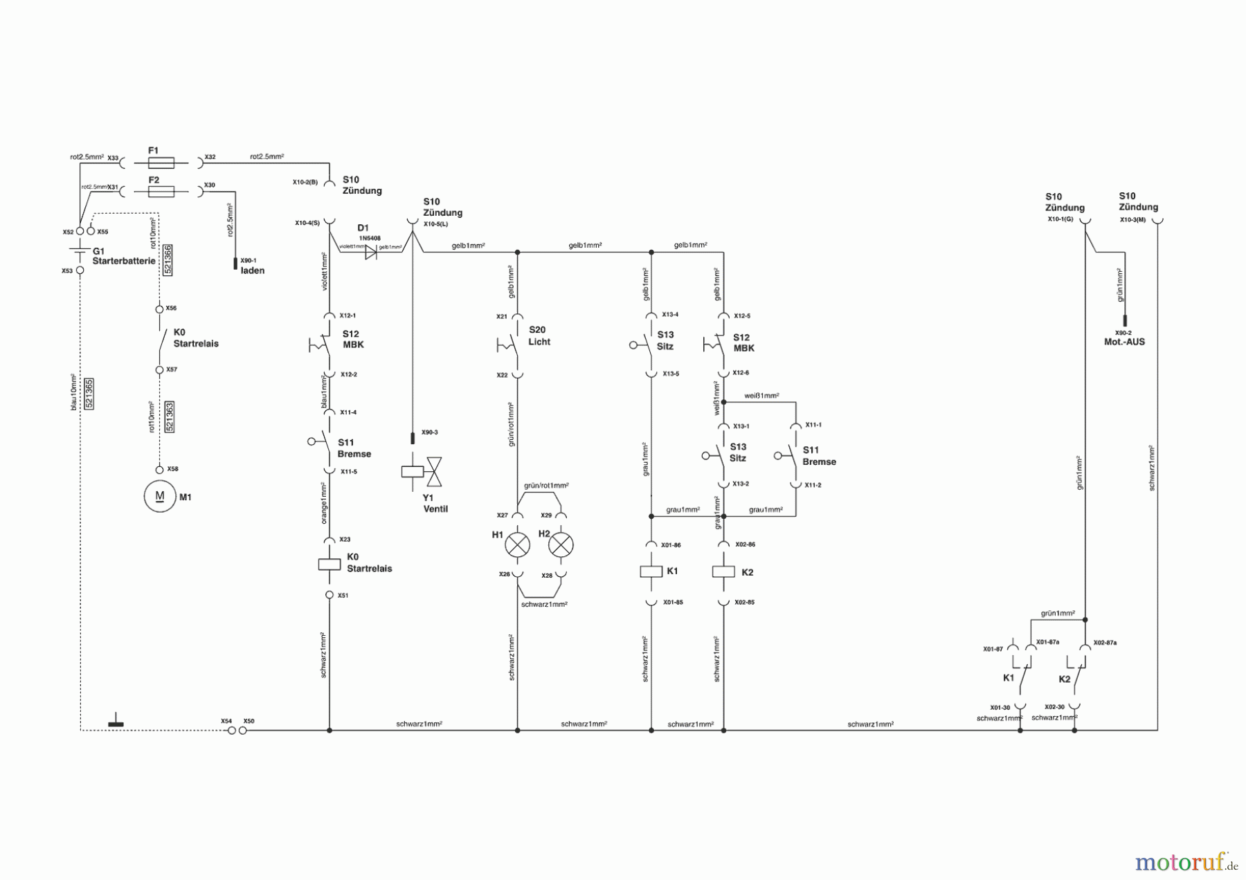  AL-KO Gartentechnik Rasentraktor T 13-82 SA Marina  02/2011 - 07/2012 Seite 8