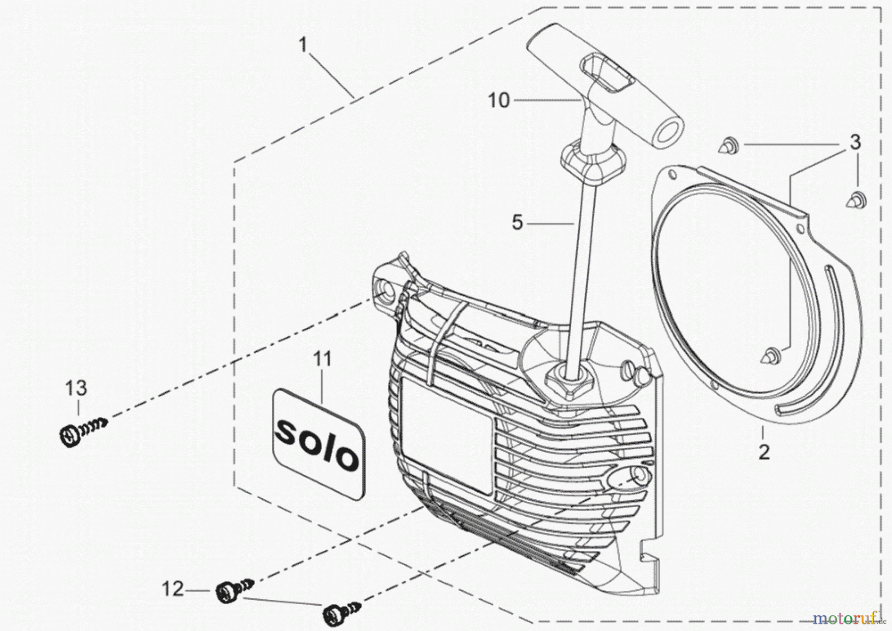  Solo by AL-KO Gartentechnik Kettensägen 643 IP S.Nr. 13001->; 022011 Druck 9 643 704 ab 02/2011 [SN: S.Nr. 13001->; 022011 Druck 9 643 704] Seite 6