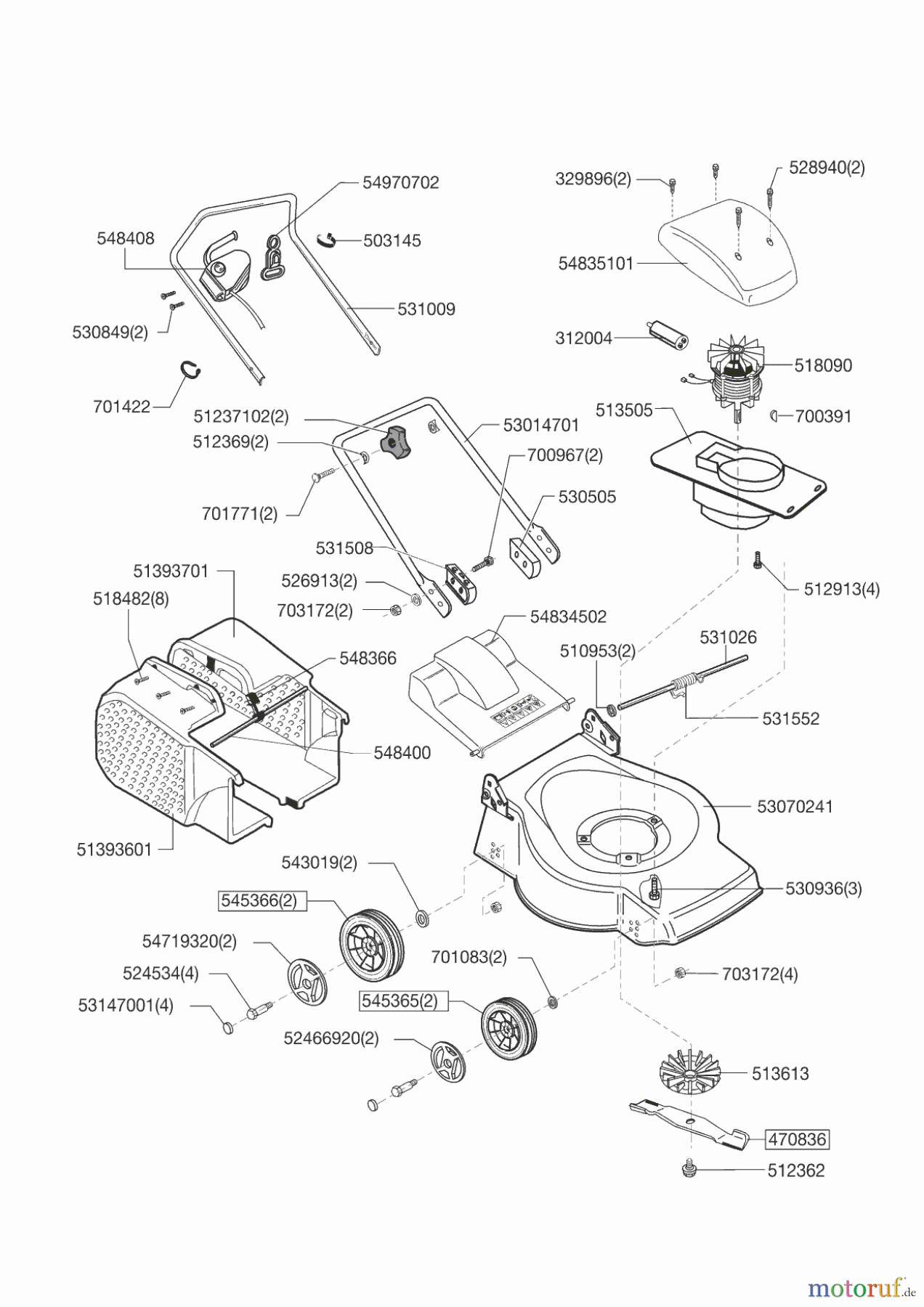 AL-KO Gartentechnik Elektrorasenmäher 46 E 03/2011 - 04/2012 Seite 1