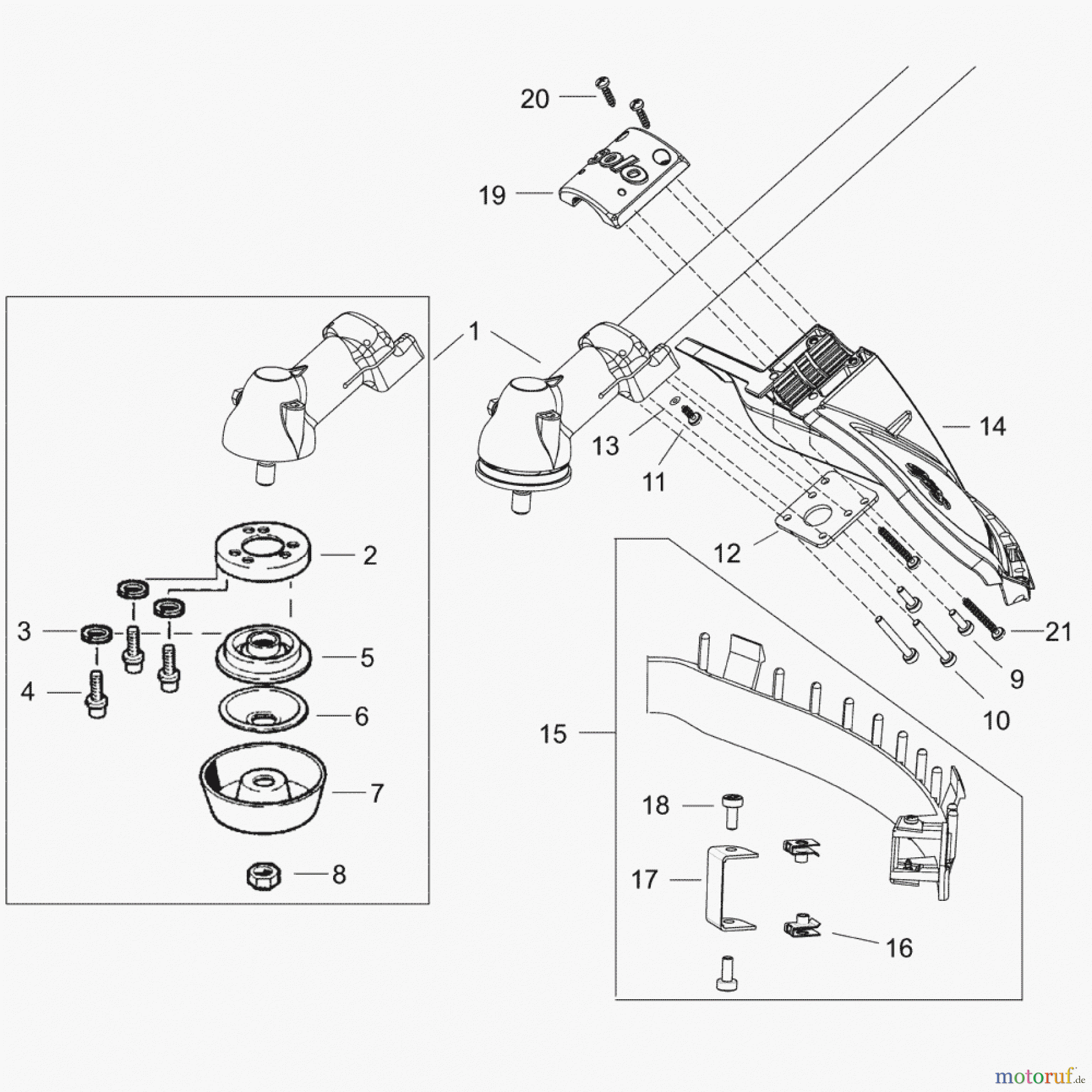  Solo by AL-KO Gartentechnik Motorsensen 154 ET 072011 Druck 9 154 704 07/2011 [SN: ET 072011 Druck 9 154 704] - 09/2012 [SN: ET 092012 Druck 9 154 705] Seite 8