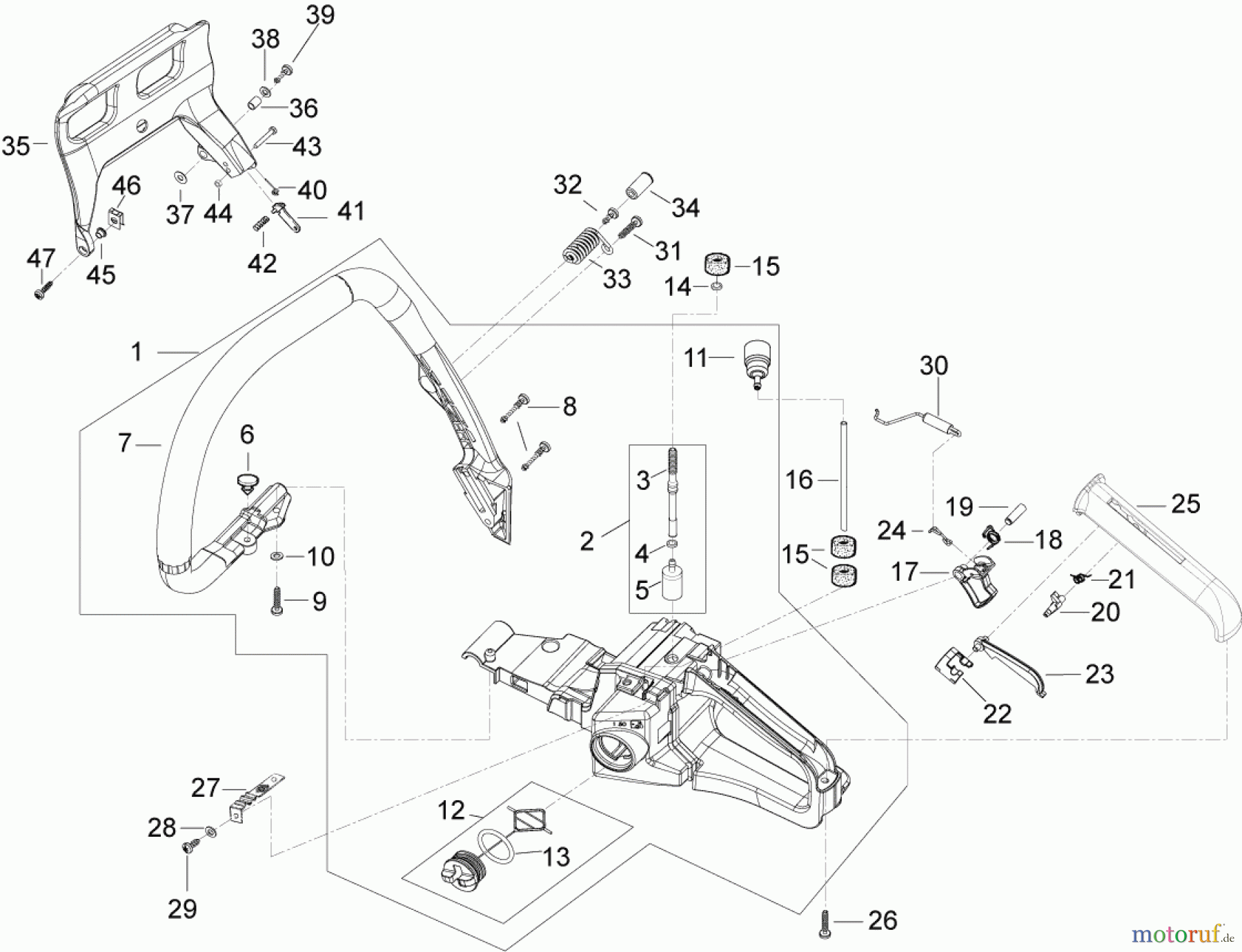  Solo by AL-KO Gartentechnik Kettensägen 652 S.Nr. 7399 ->;  022012 Druck 9 646 702 ab 02/2012 [SN: S.Nr. 7399 ->;  022012 Druck 9 646 702] Seite 6