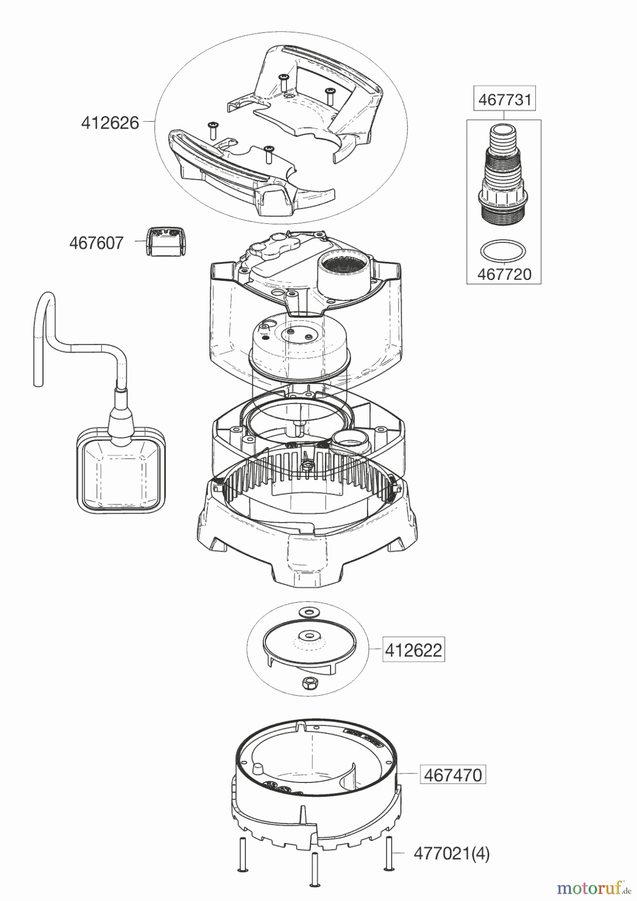  AL-KO Wassertechnik Tauchpumpen SUB 10000 DS Comfort  08/2012 - 01/2016 Seite 1