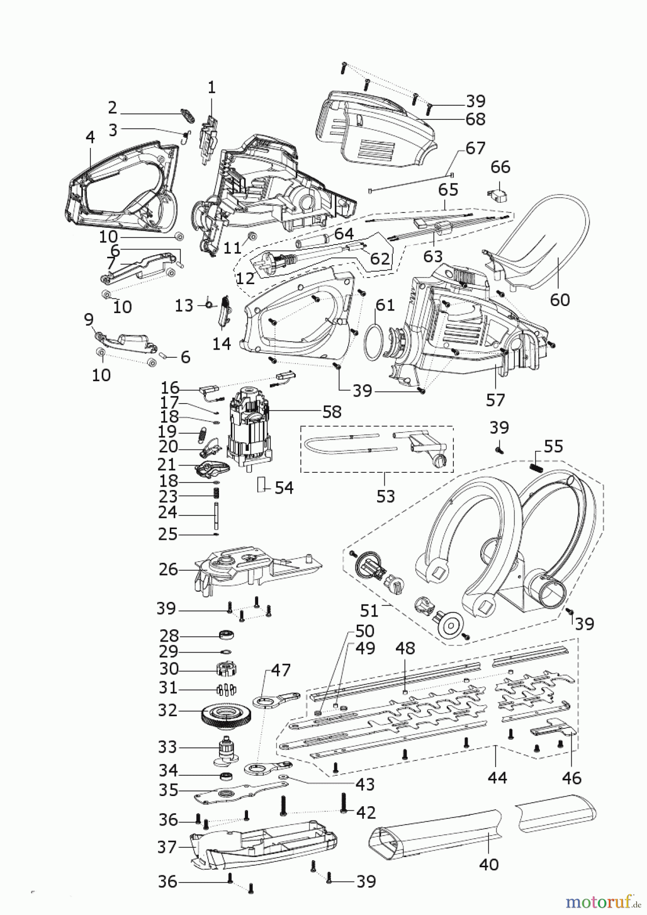  Solo by AL-KO Gartentechnik Heckenschere 166 ET 082012 Druck 9 166 702 ab 08/2012 [SN: ET 082012 Druck 9 166 702] Seite 1