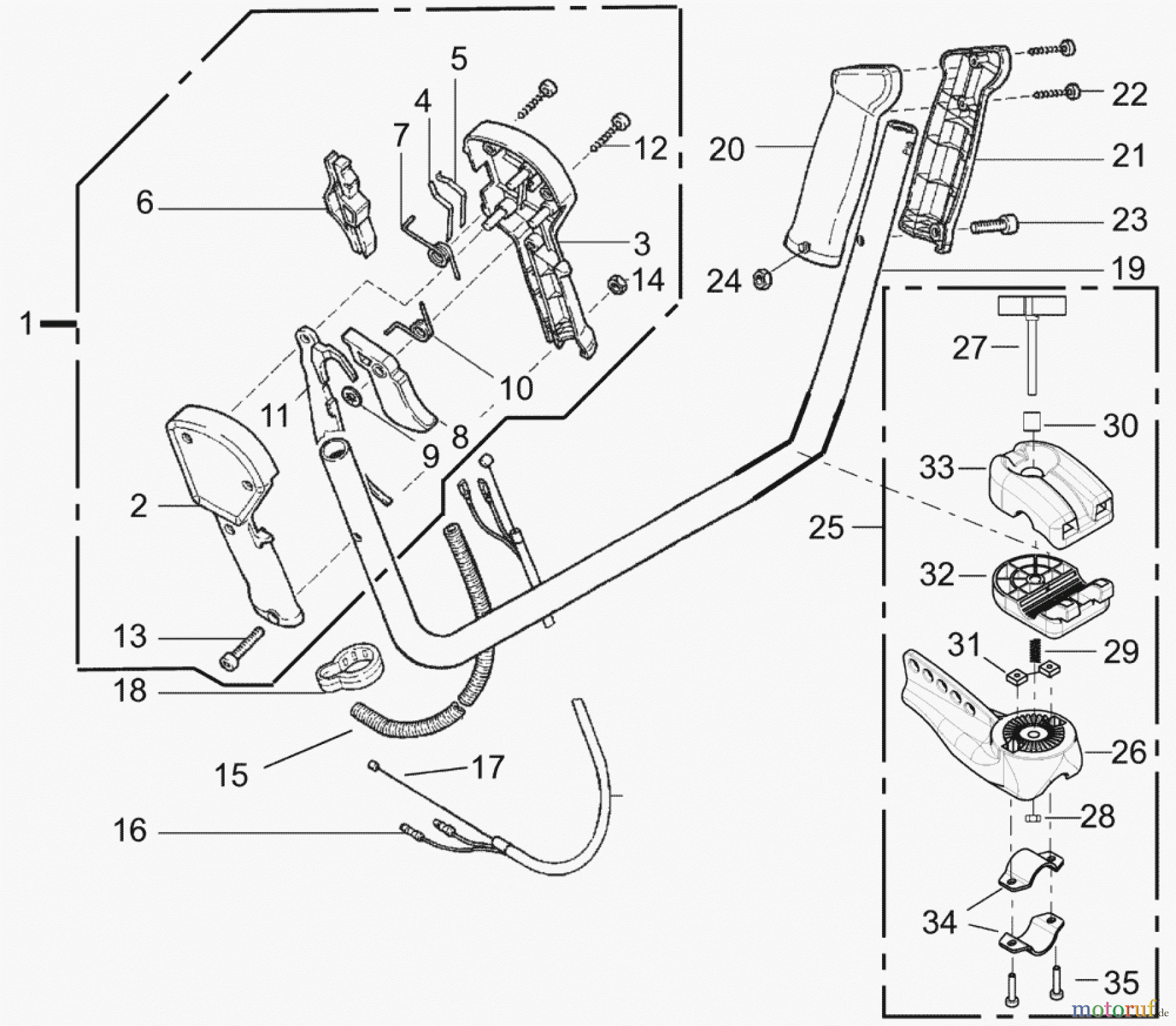  Solo by AL-KO Gartentechnik Motorsensen 142SB ET 092012 Druck 9 142 753 ab 09/2012 [SN: ET 092012 Druck 9 142 753] Seite 7