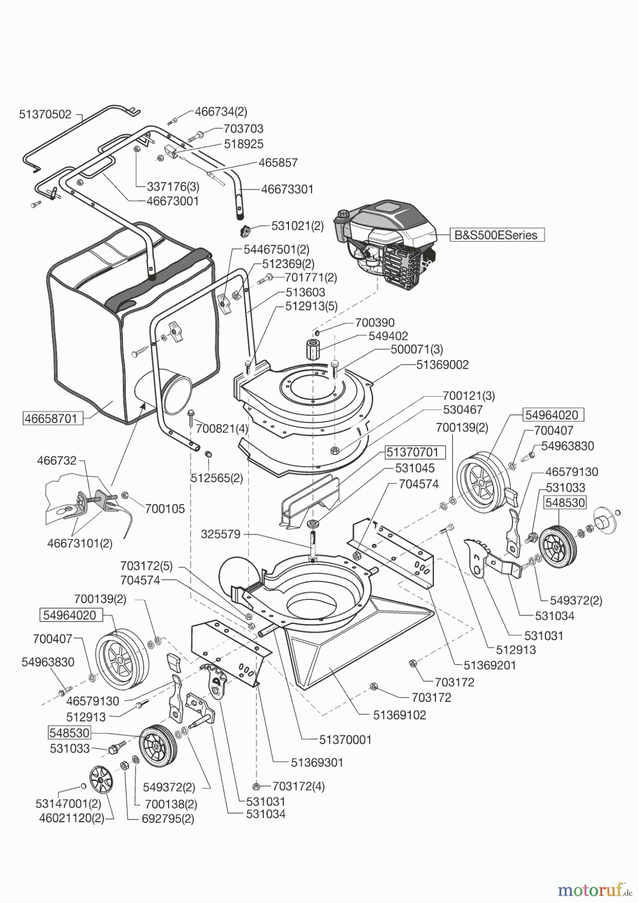 Powerline Gartentechnik Laubsauger 750 B 10/2012 - 12/2014 Seite 1