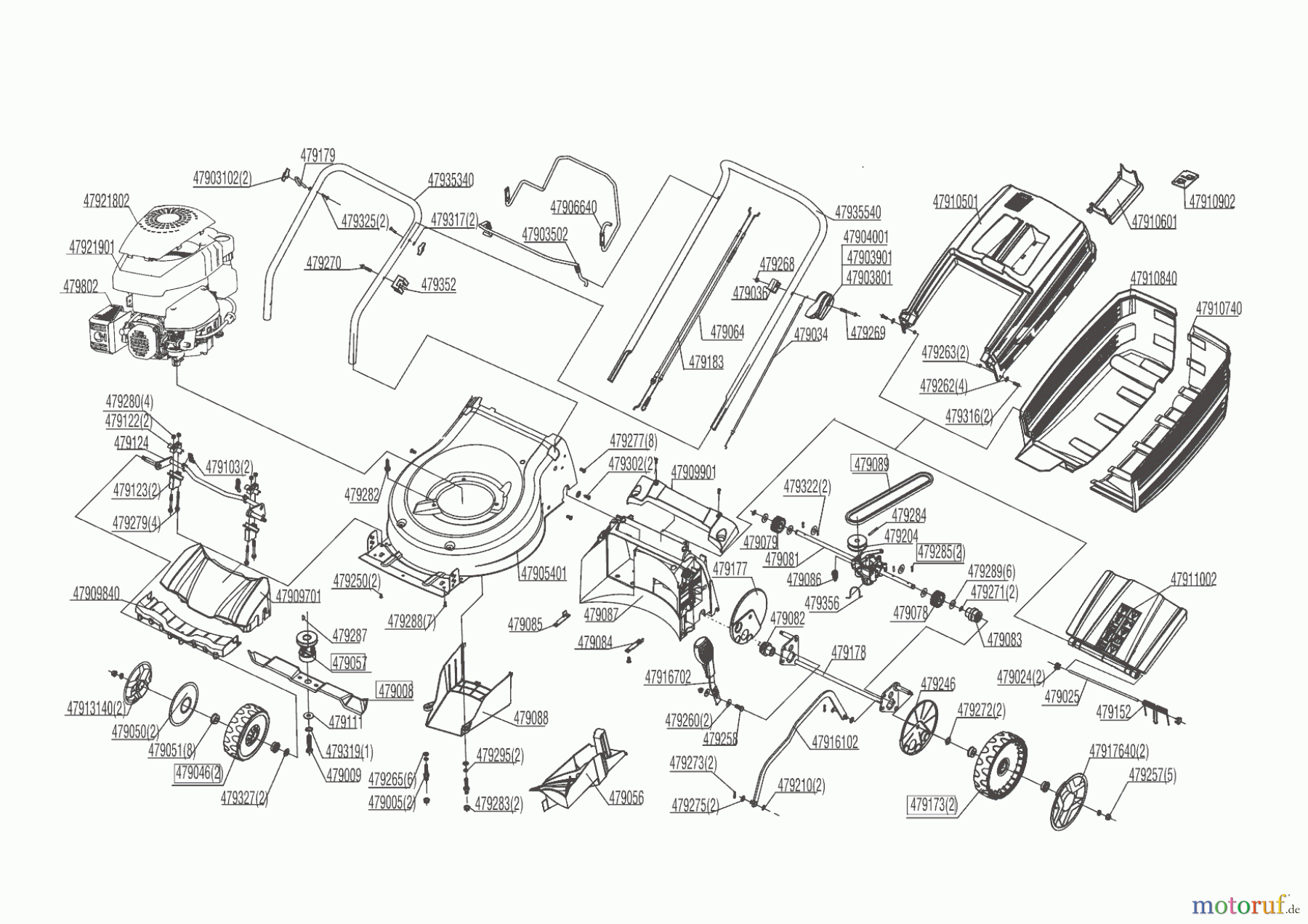  AL-KO Gartentechnik Benzinrasenmäher  4.63 BR-X + CLASSIC  01/2013 Seite 1