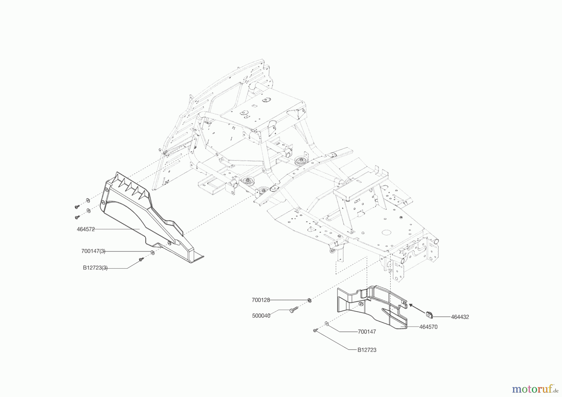 Powerline Gartentechnik Rasentraktor T 15-102 HDS BIO-COMBI 01/2013 Seite 7