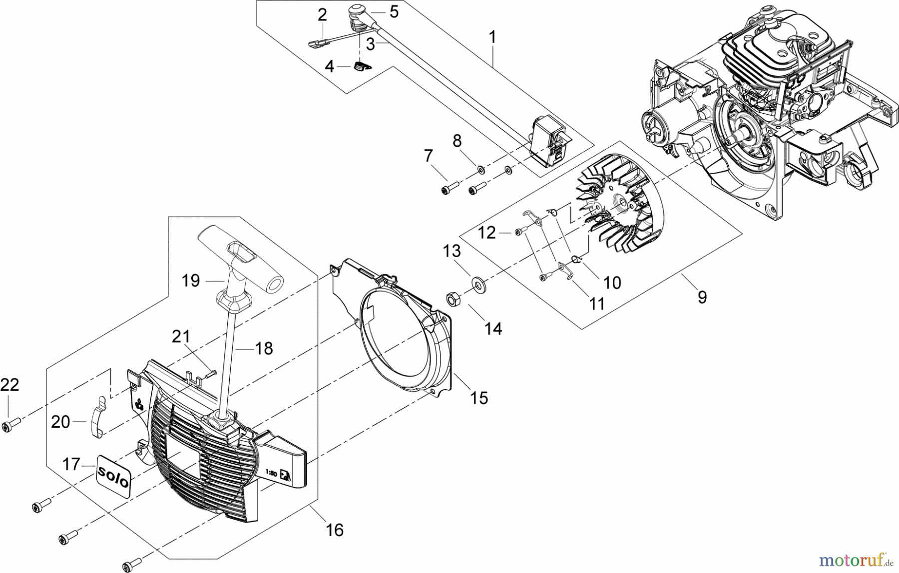  Solo by AL-KO Gartentechnik Kettensägen 656 C ET 012013  Druck 9 656 720 01/2013 [SN: ET 012013  Druck 9 656 720] Seite 5