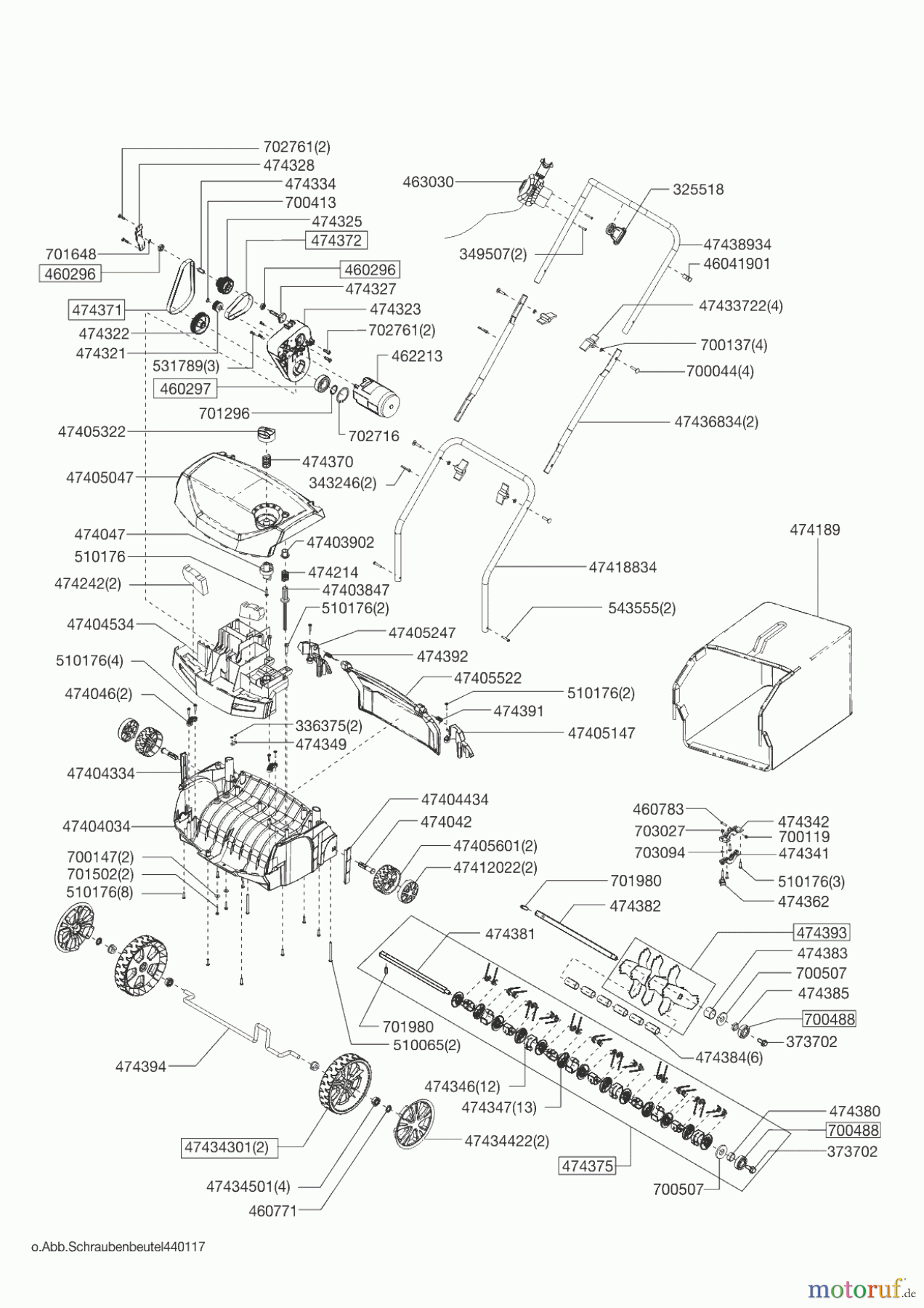  Brill Gartentechnik Vertikutierer VL 38 E  01/2013 Seite 1