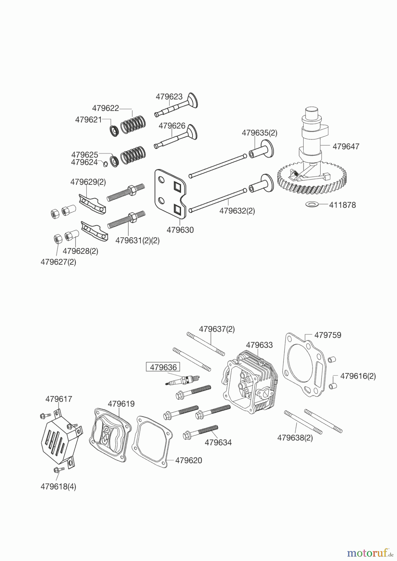 AL-KO Gartentechnik Benzinmotoren B-MOTOR APL-TECH 120 OHV - 1P60 01/2013 - 09/2013 Seite 2