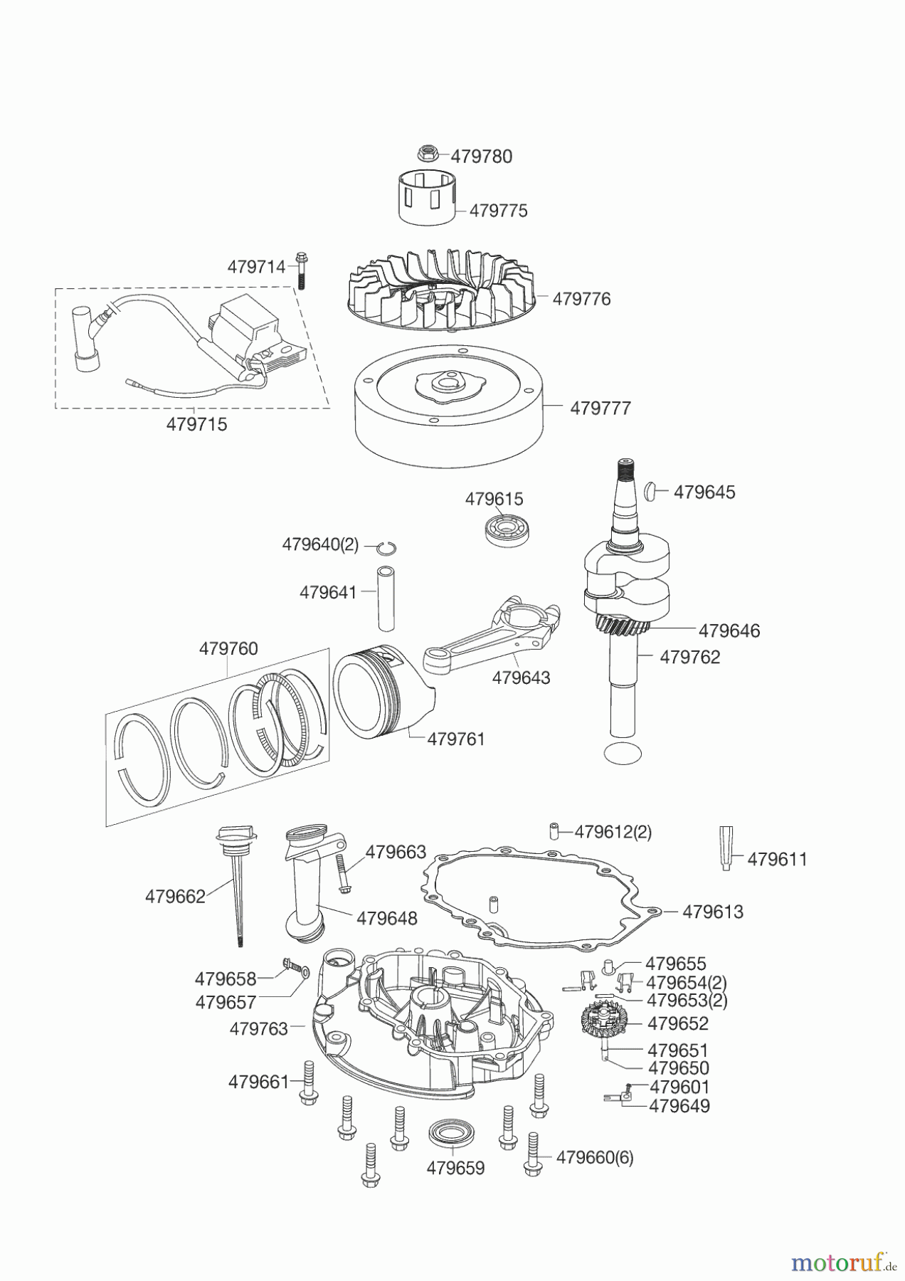 AL-KO Gartentechnik Benzinmotoren B-MOTOR APL-TECH 120 OHV - 1P60 01/2013 - 09/2013 Seite 4