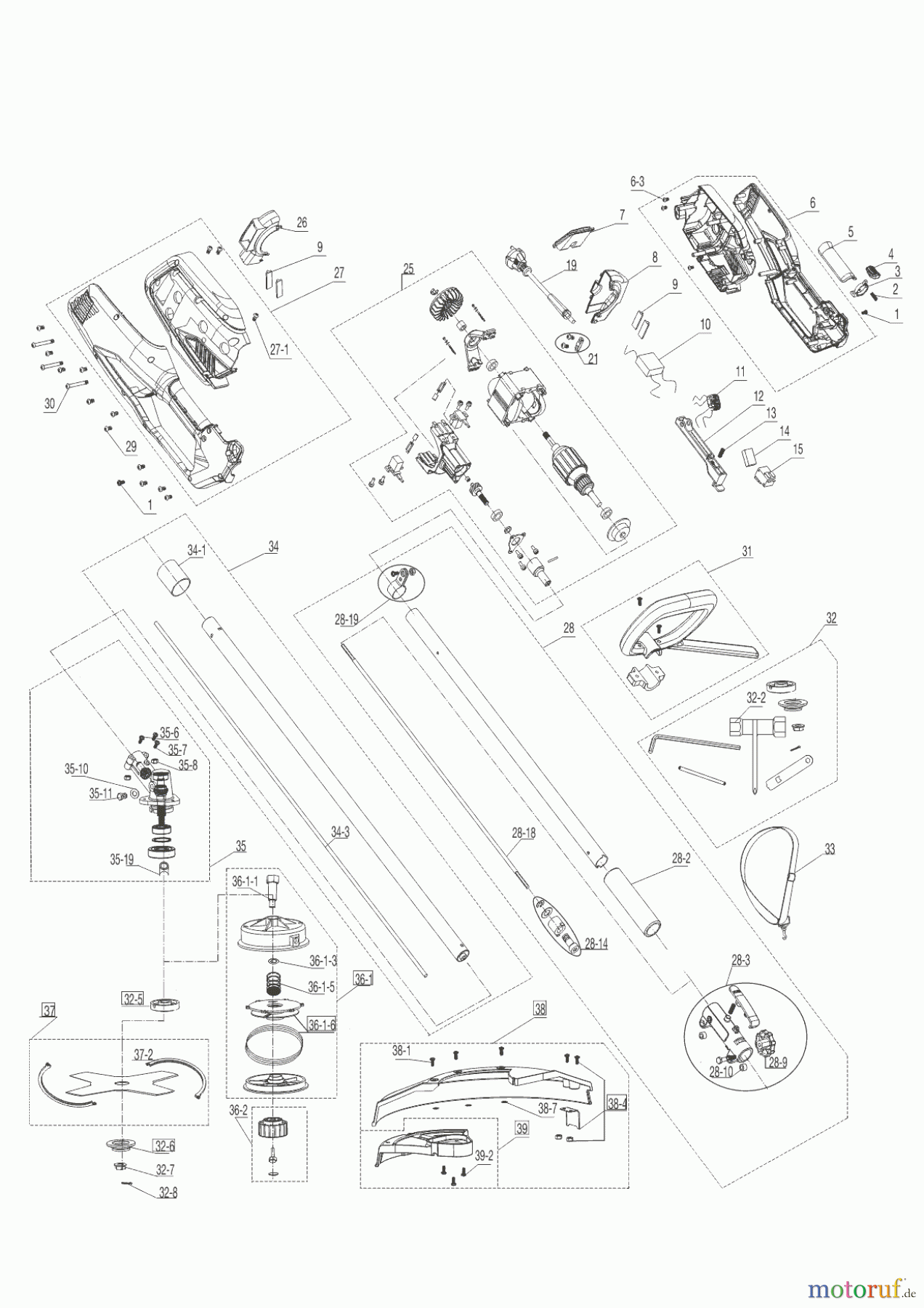  AL-KO Gartentechnik Motorsensen BC 1200 E  02/2013 Seite 1