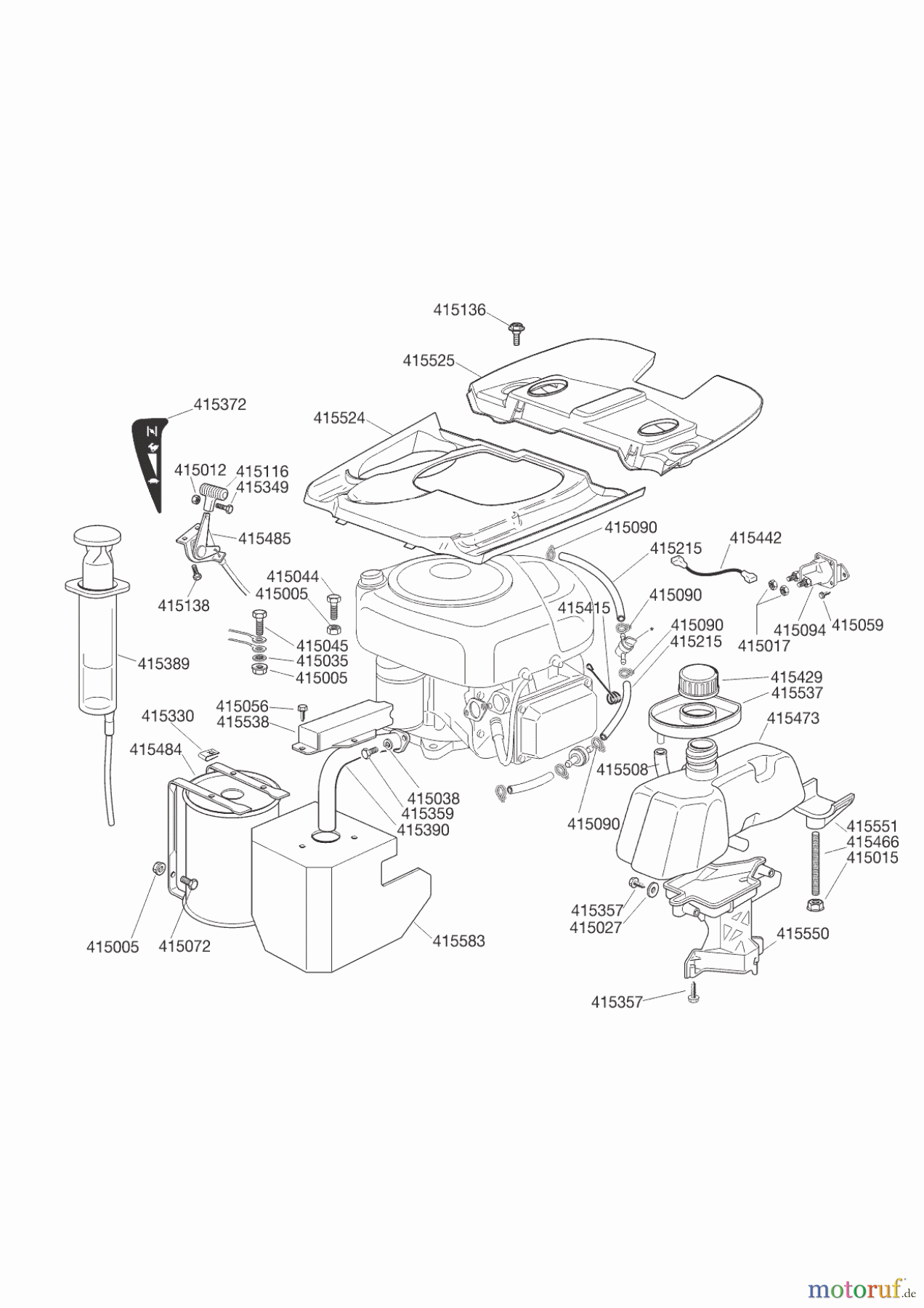  Solo by AL-KO Gartentechnik Aufsitzmäher 555 / 555 Hydro  ab 02/2013 Seite 5
