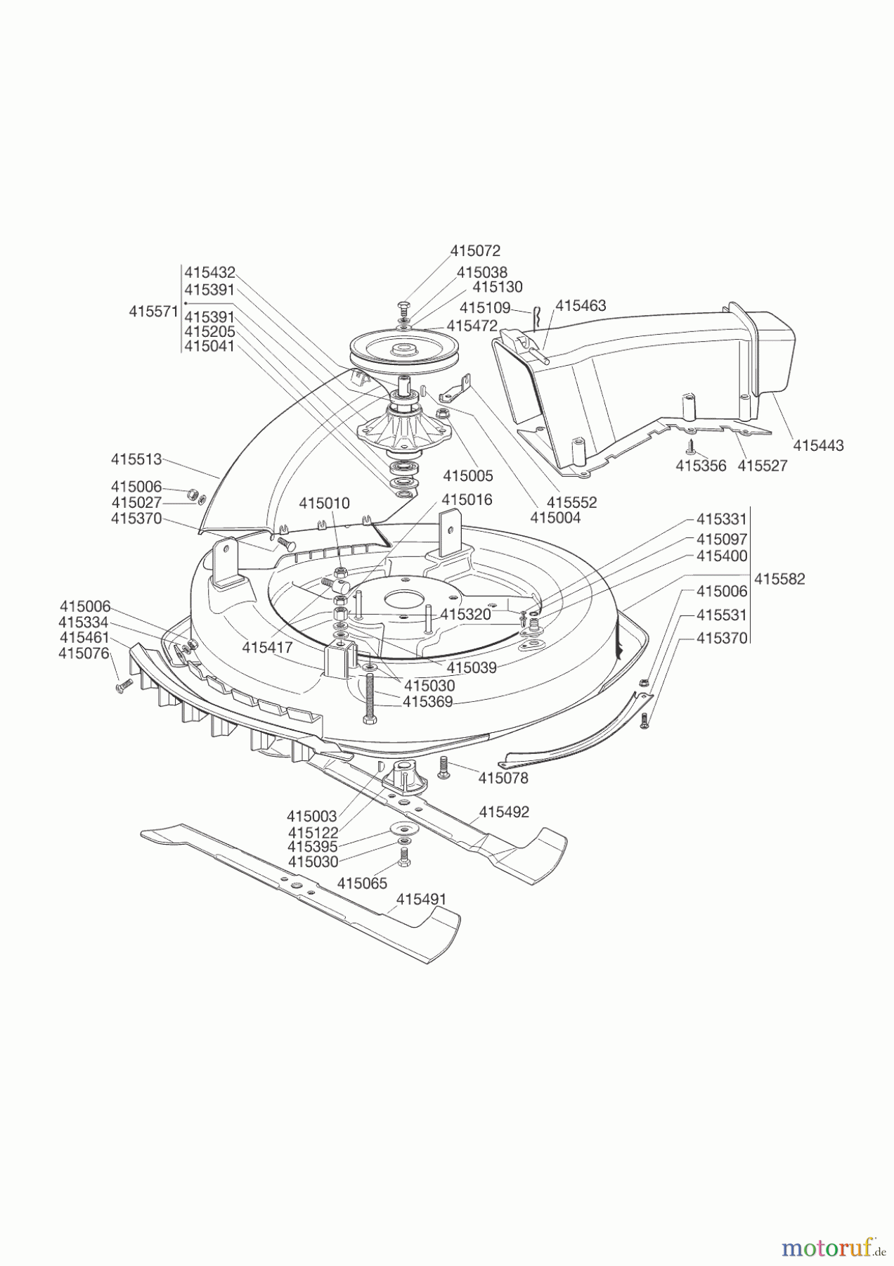 Solo by AL-KO Gartentechnik Aufsitzmäher 555 / 555 Hydro ab 02/2013 Seite 9