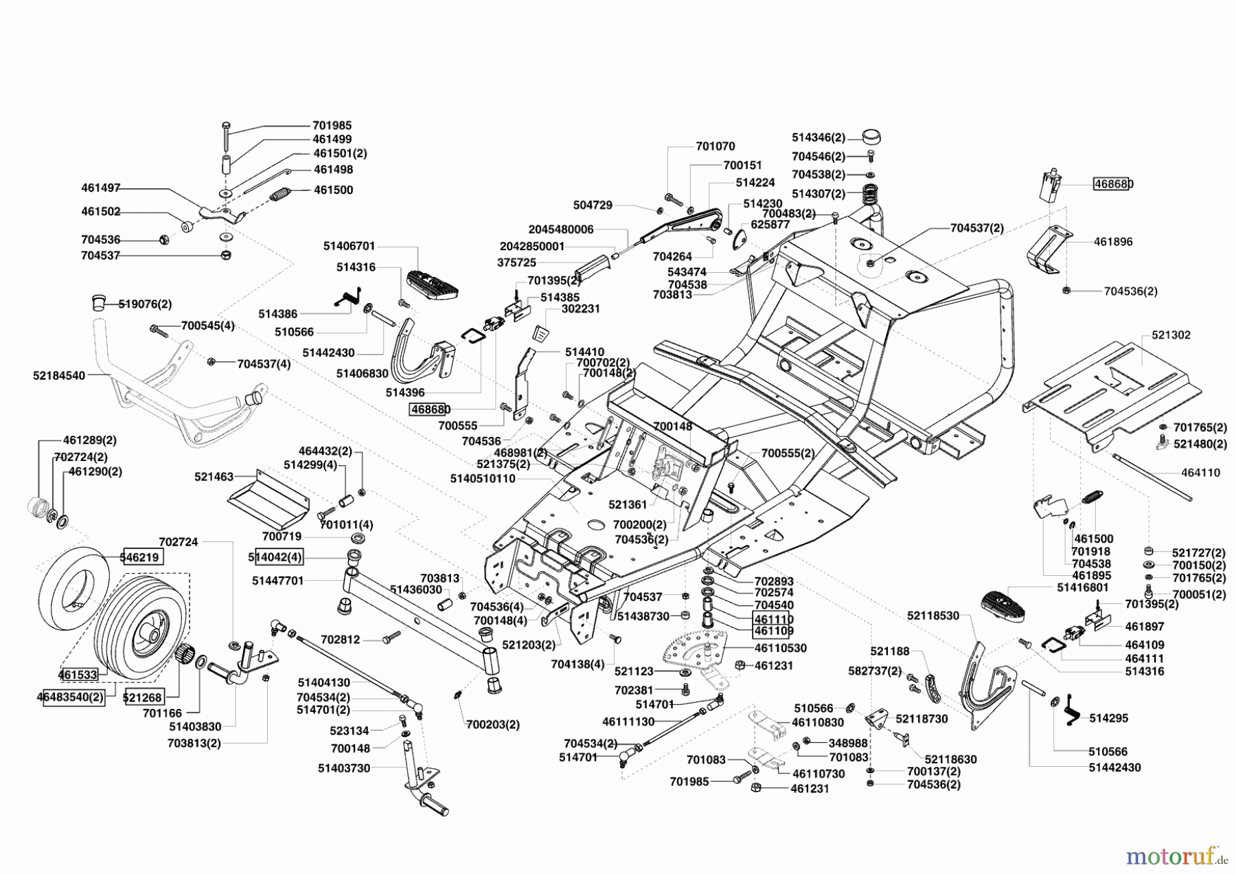 AL-KO Gartentechnik Rasentraktor T 753 A Comfort 04/2013 Seite 2