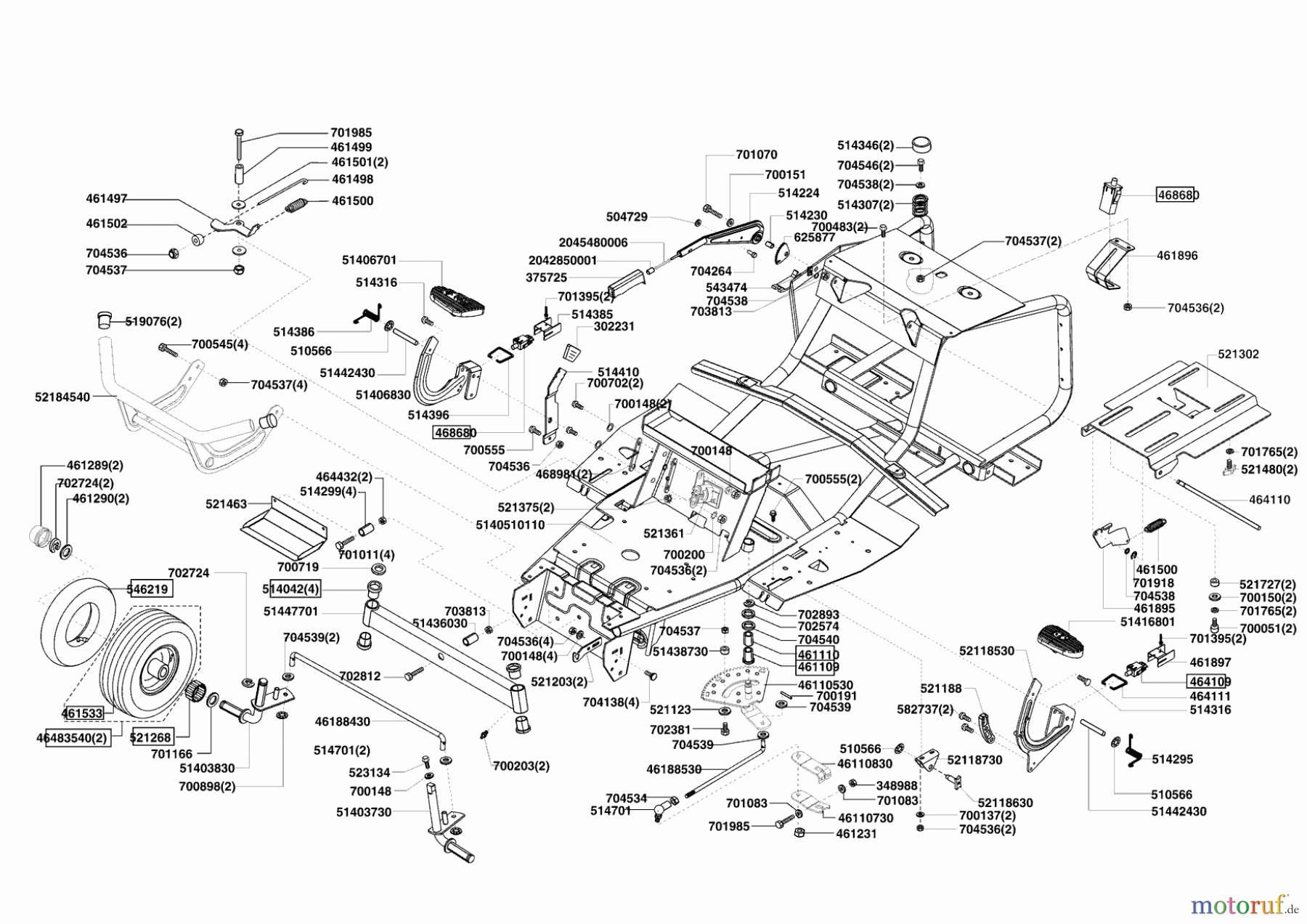  AL-KO Gartentechnik Rasentraktor T 853 AS Comfort  04/2013 Seite 2