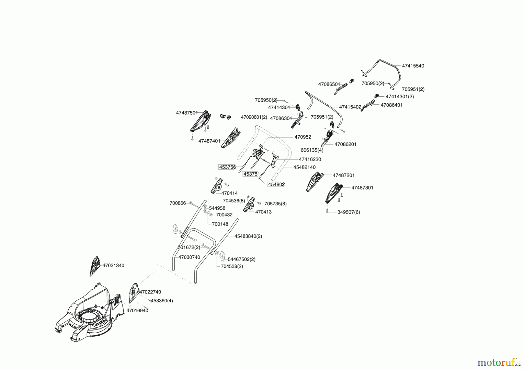  AL-KO Gartentechnik Benzinrasenmäher Highline 533 VS ALU  04/2013 Seite 2