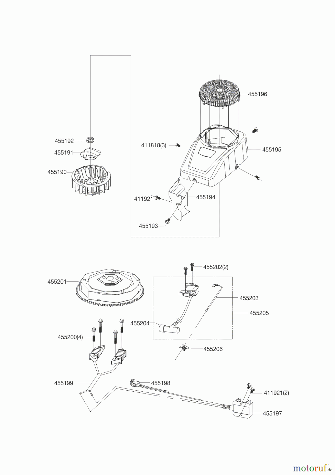  AL-KO Gartentechnik Benzinmotoren BENZIN MOTOR LC1P92F-1 452 CC  05/2013 Seite 1
