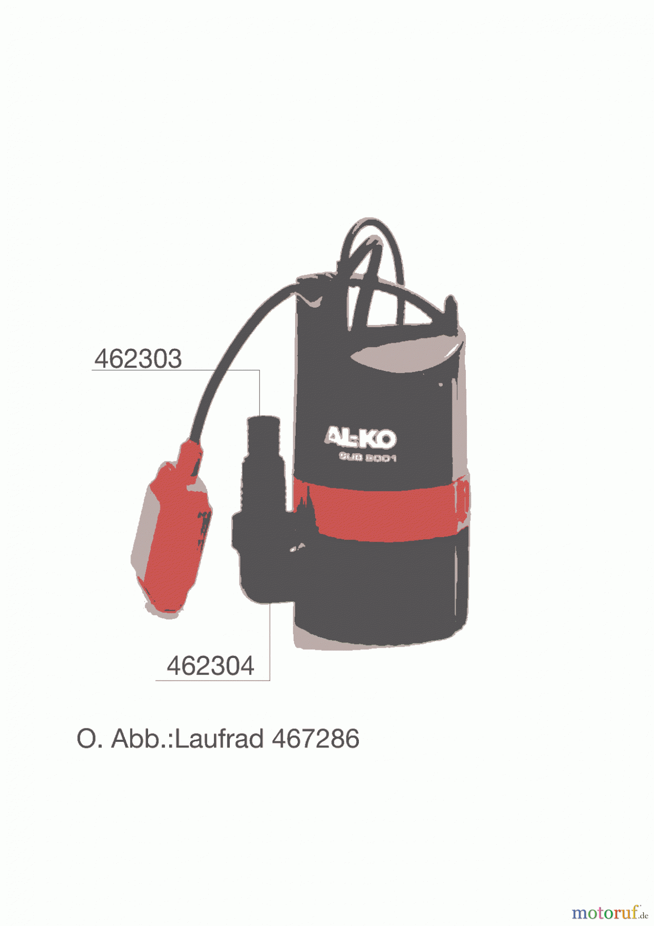 AL-KO Wassertechnik Tauchpumpen SUB 8004 10/2013 Seite 1